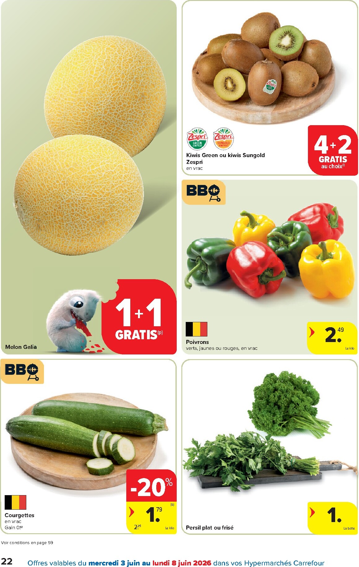 carrefour - Carrefour Hypermarchés folder voor volgende week van woensdag 03/06/2026 tot maandag 15/06/2026 - page: 22