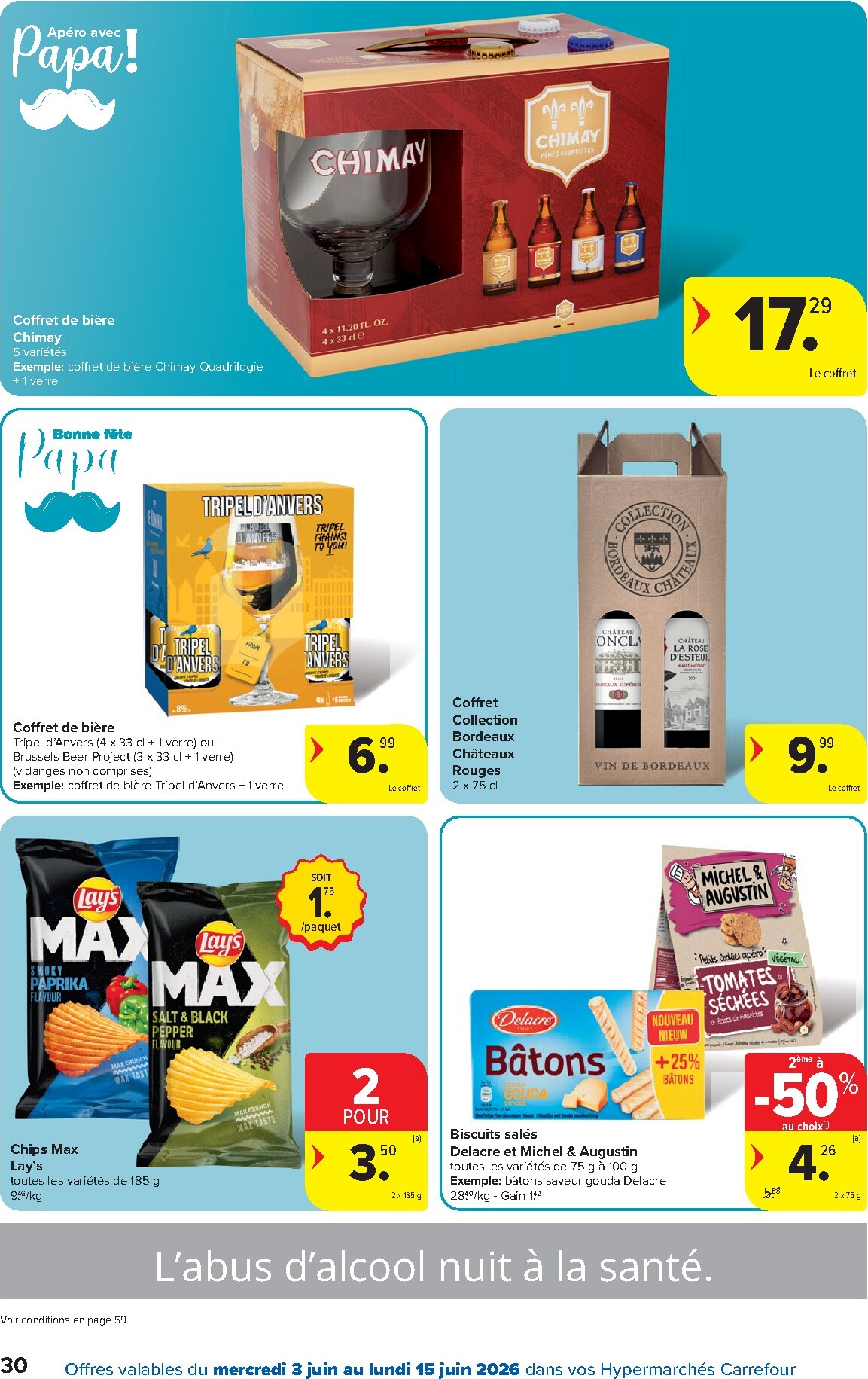 carrefour - Carrefour Hypermarchés folder voor volgende week van woensdag 03/06/2026 tot maandag 15/06/2026 - page: 30
