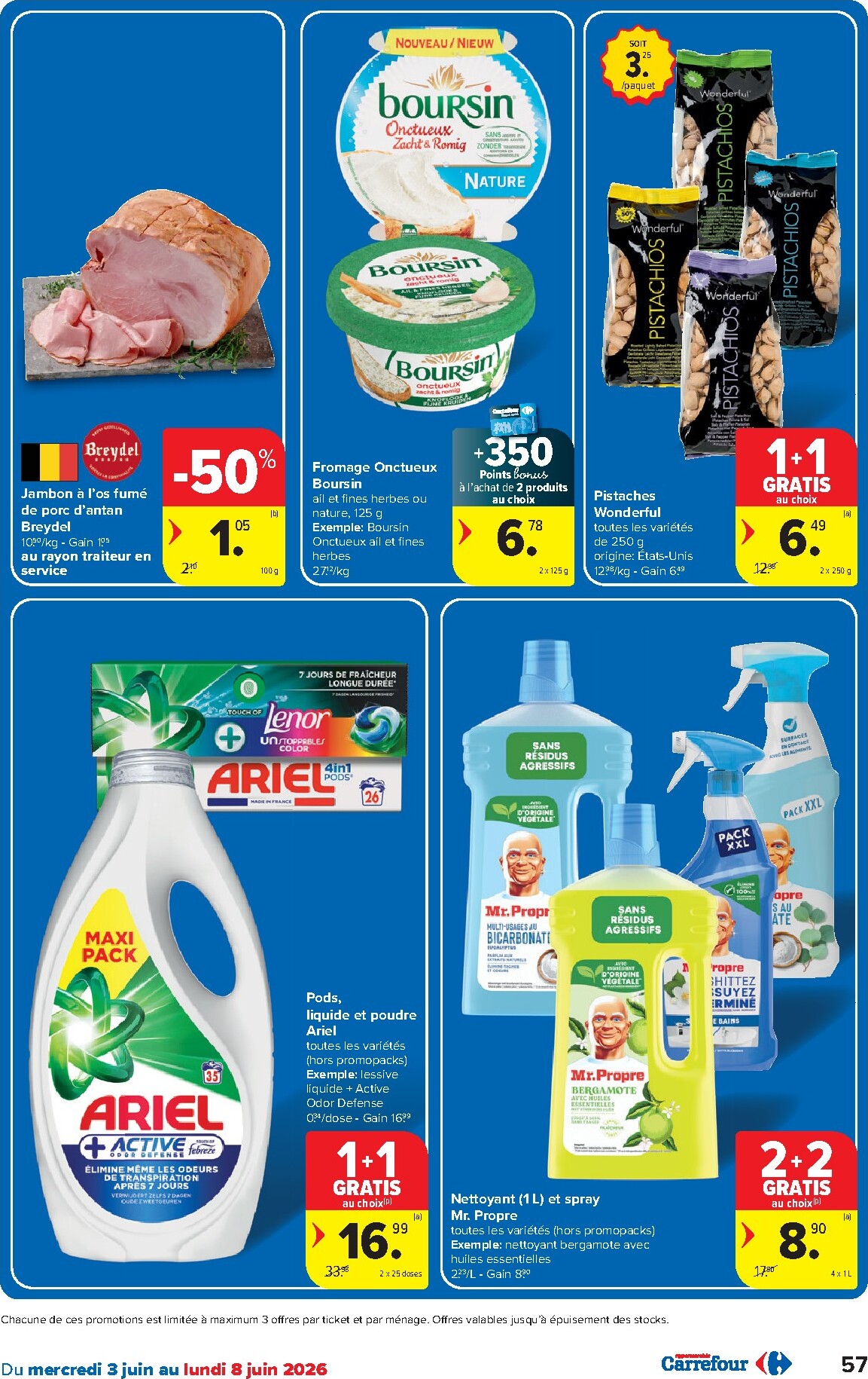 carrefour - Carrefour Hypermarchés folder voor volgende week van woensdag 03/06/2026 tot maandag 15/06/2026 - page: 57