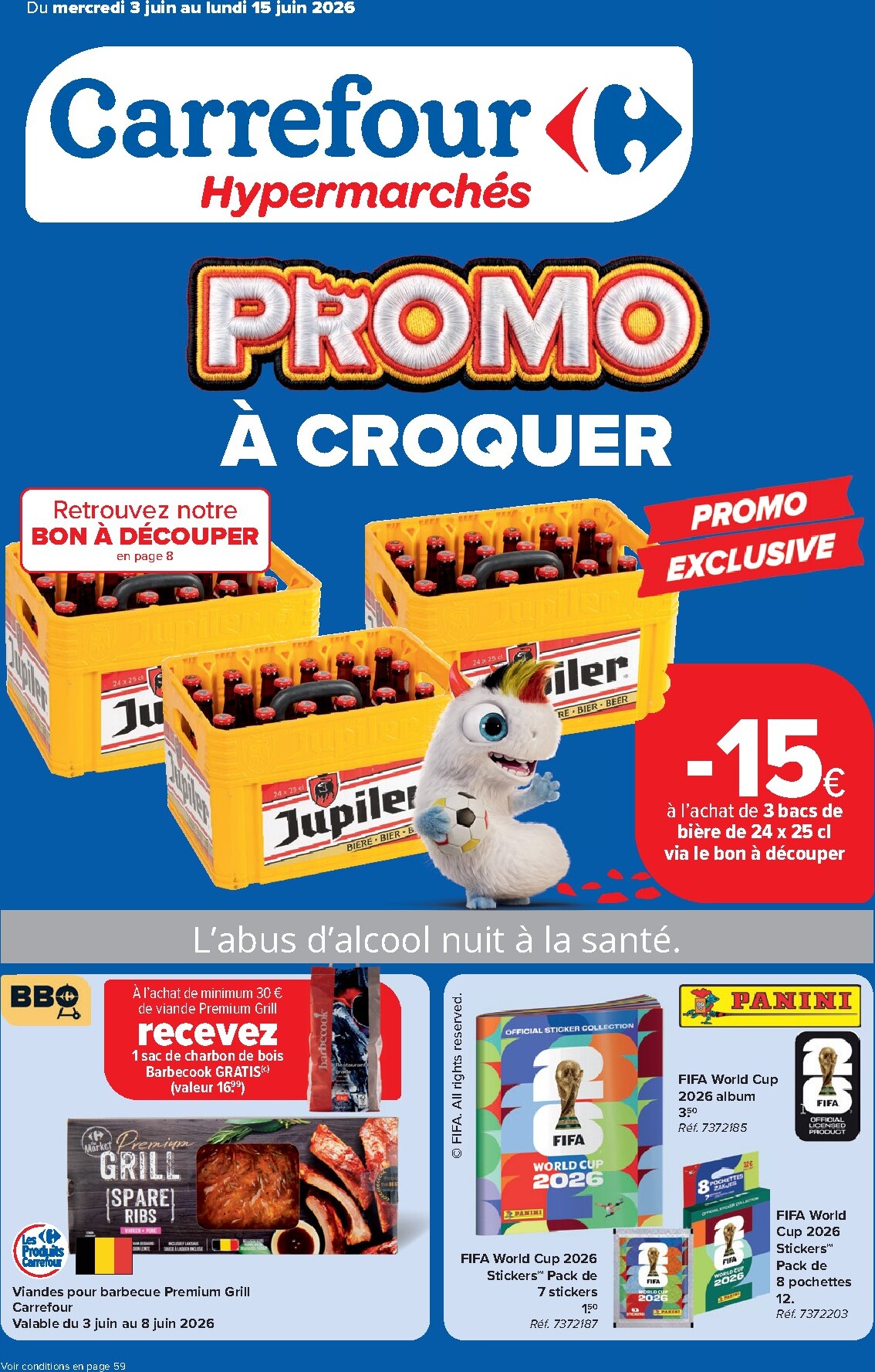 carrefour - Carrefour Hypermarchés folder voor volgende week van woensdag 03/06/2026 tot maandag 15/06/2026