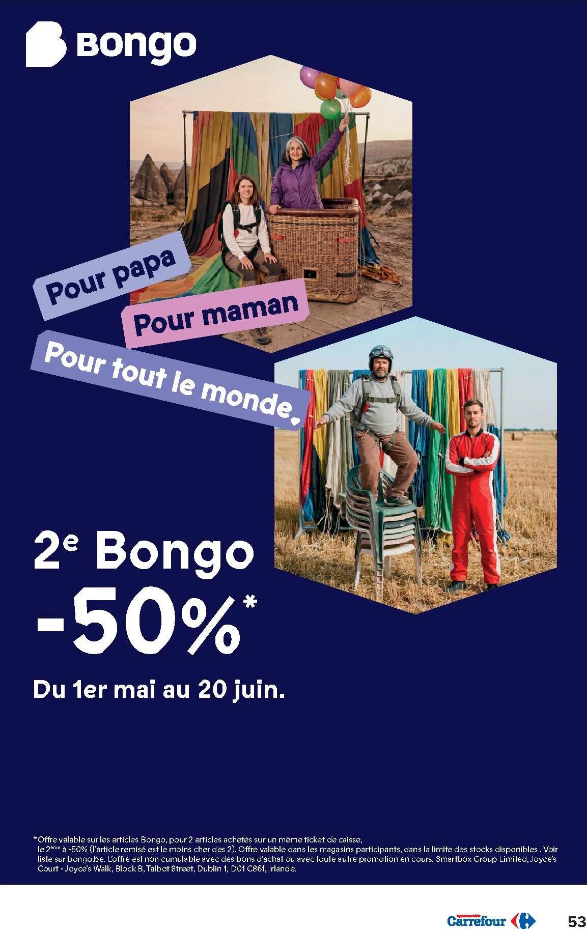 carrefour - Carrefour Hypermarchés folder voor volgende week van woensdag 03/06/2026 tot maandag 15/06/2026 - page: 53