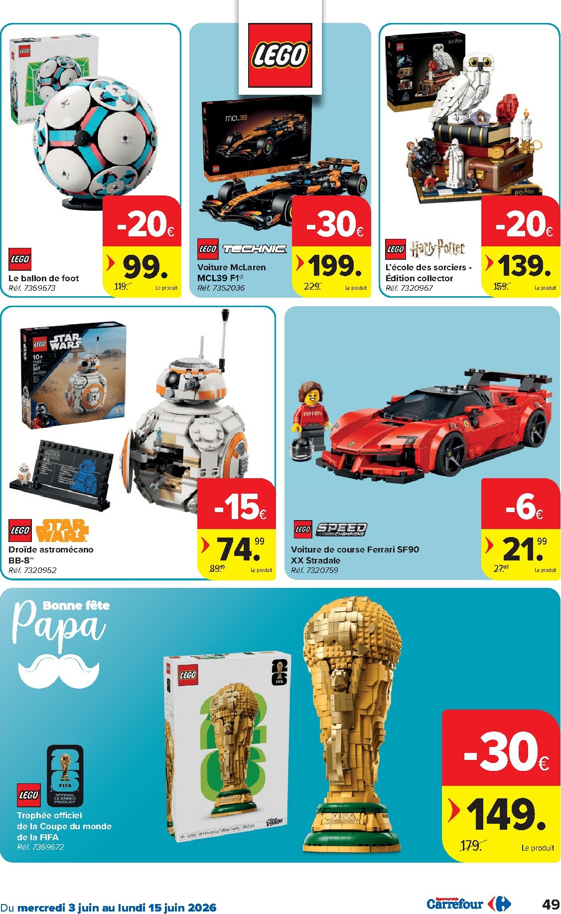 carrefour - Carrefour Hypermarchés folder voor volgende week van woensdag 03/06/2026 tot maandag 15/06/2026 - page: 49