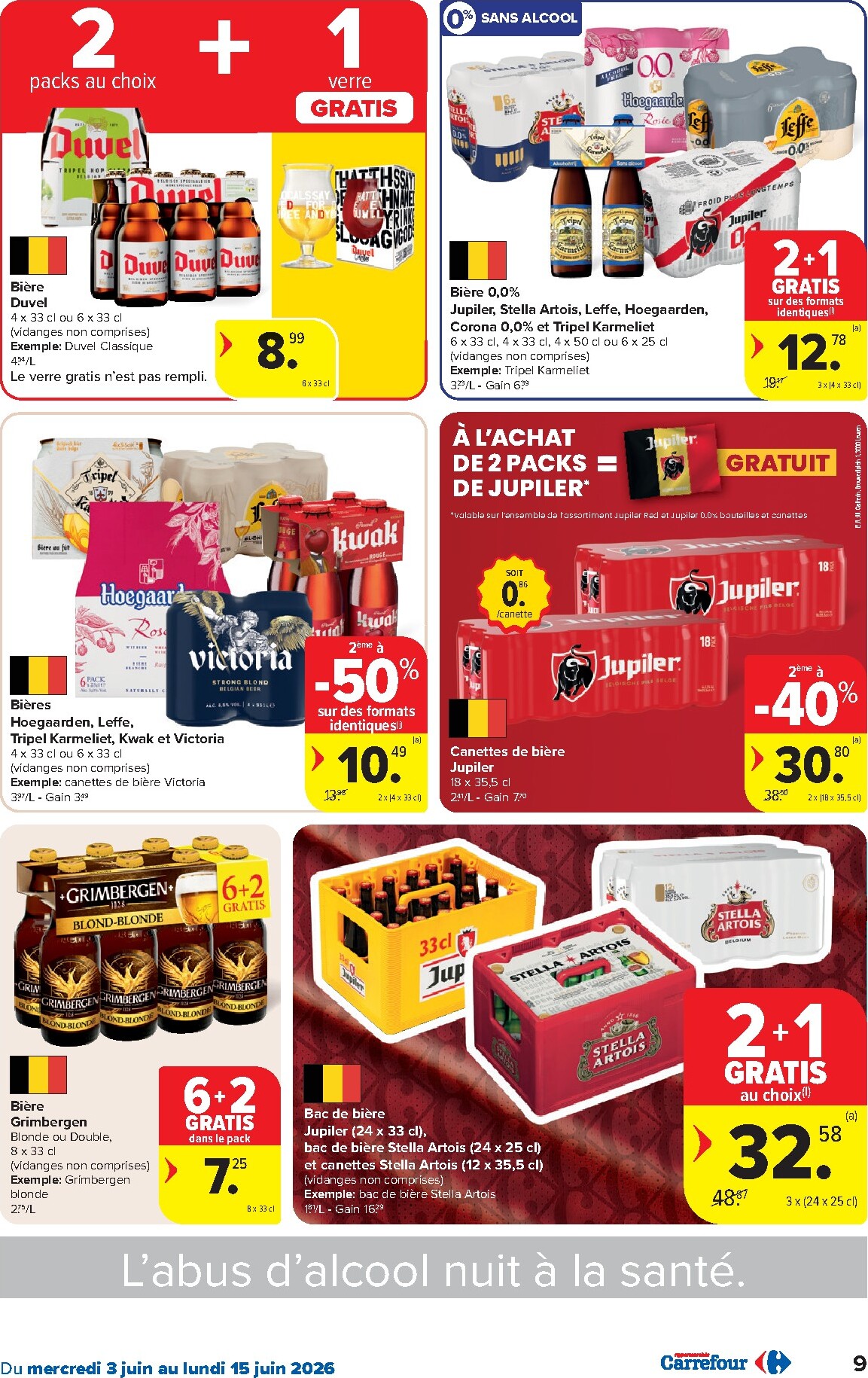 carrefour - Carrefour Hypermarchés folder voor volgende week van woensdag 03/06/2026 tot maandag 15/06/2026 - page: 9