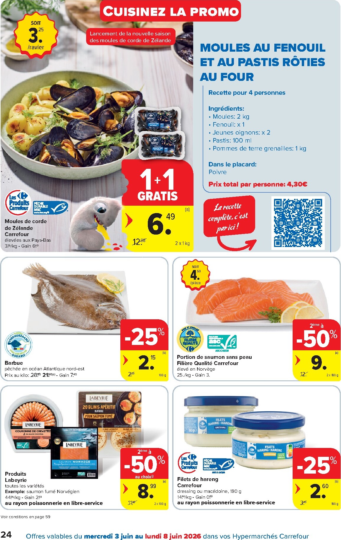 carrefour - Carrefour Hypermarchés folder voor volgende week van woensdag 03/06/2026 tot maandag 15/06/2026 - page: 24