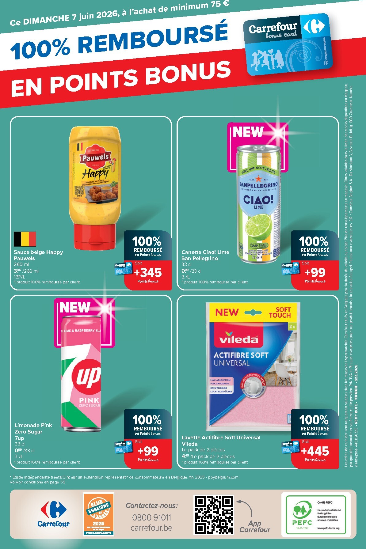 carrefour - Carrefour Hypermarchés folder voor volgende week van woensdag 03/06/2026 tot maandag 15/06/2026 - page: 60