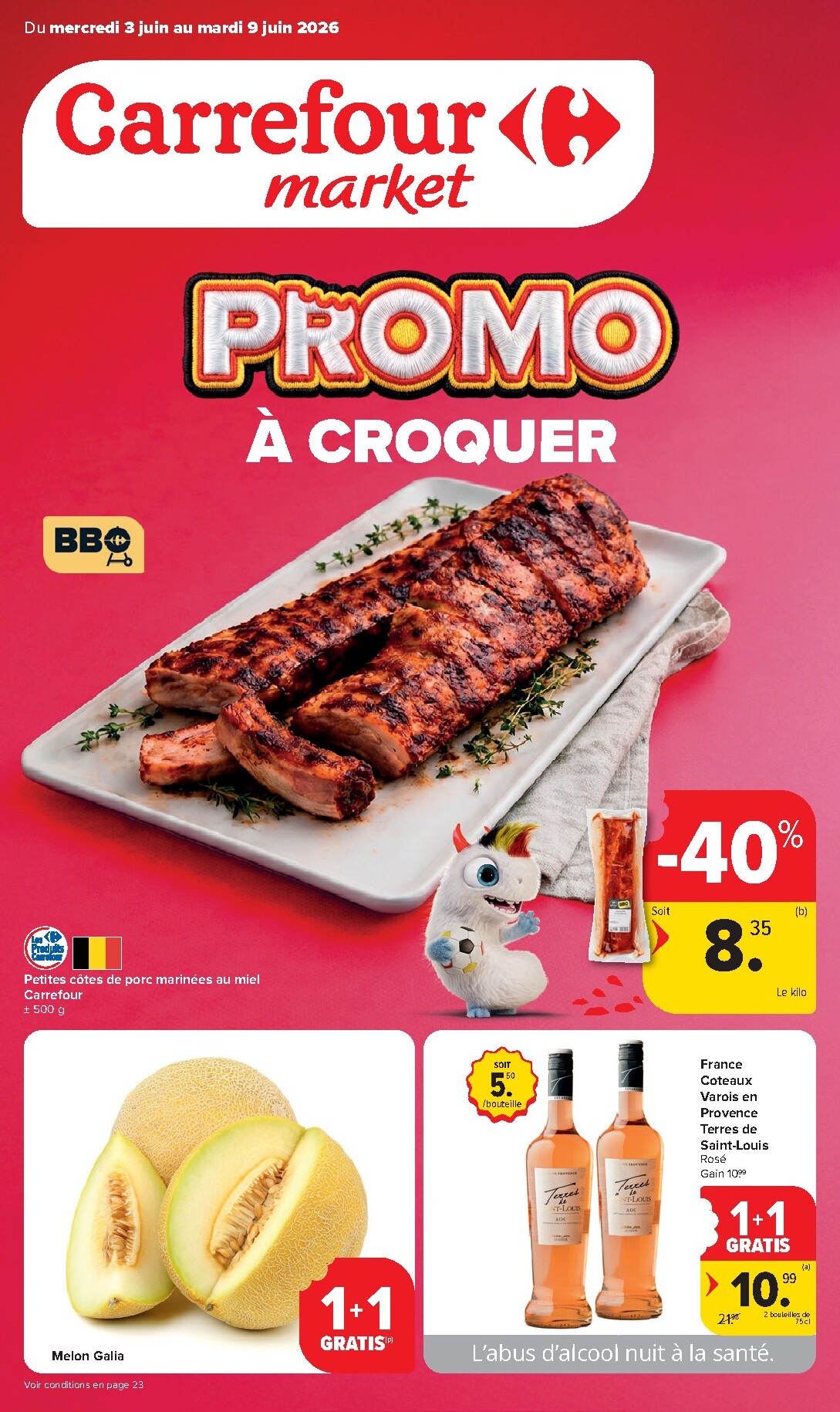carrefour - Carrefour Market folder voor volgende week van woensdag 03/06/2026 tot dinsdag 09/06/2026 - page: 1