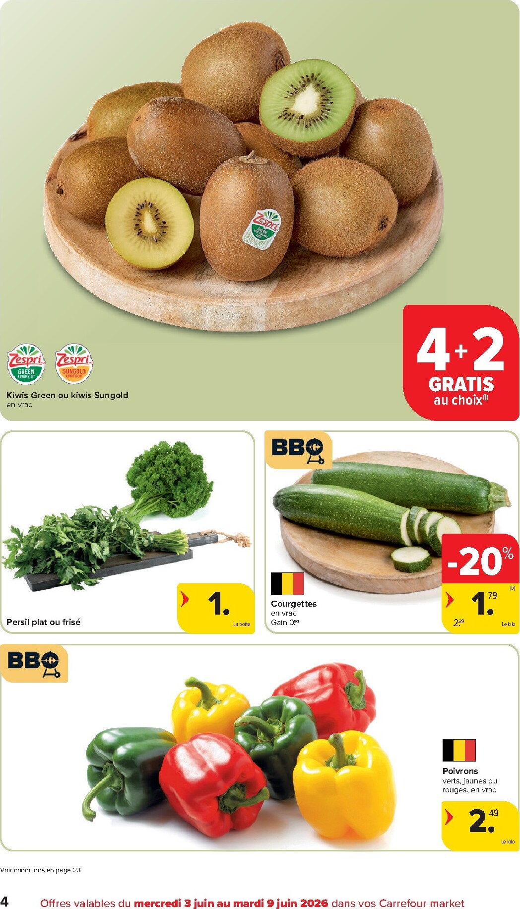 carrefour - Carrefour Market folder voor volgende week van woensdag 03/06/2026 tot dinsdag 09/06/2026 - page: 4