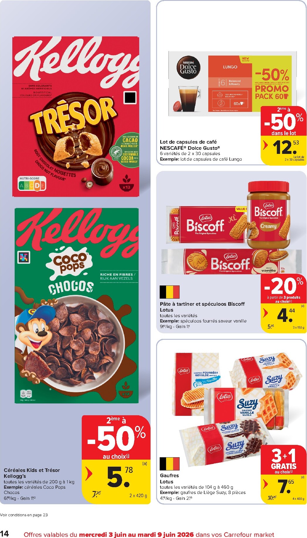 carrefour - Carrefour Market folder voor volgende week van woensdag 03/06/2026 tot dinsdag 09/06/2026 - page: 14