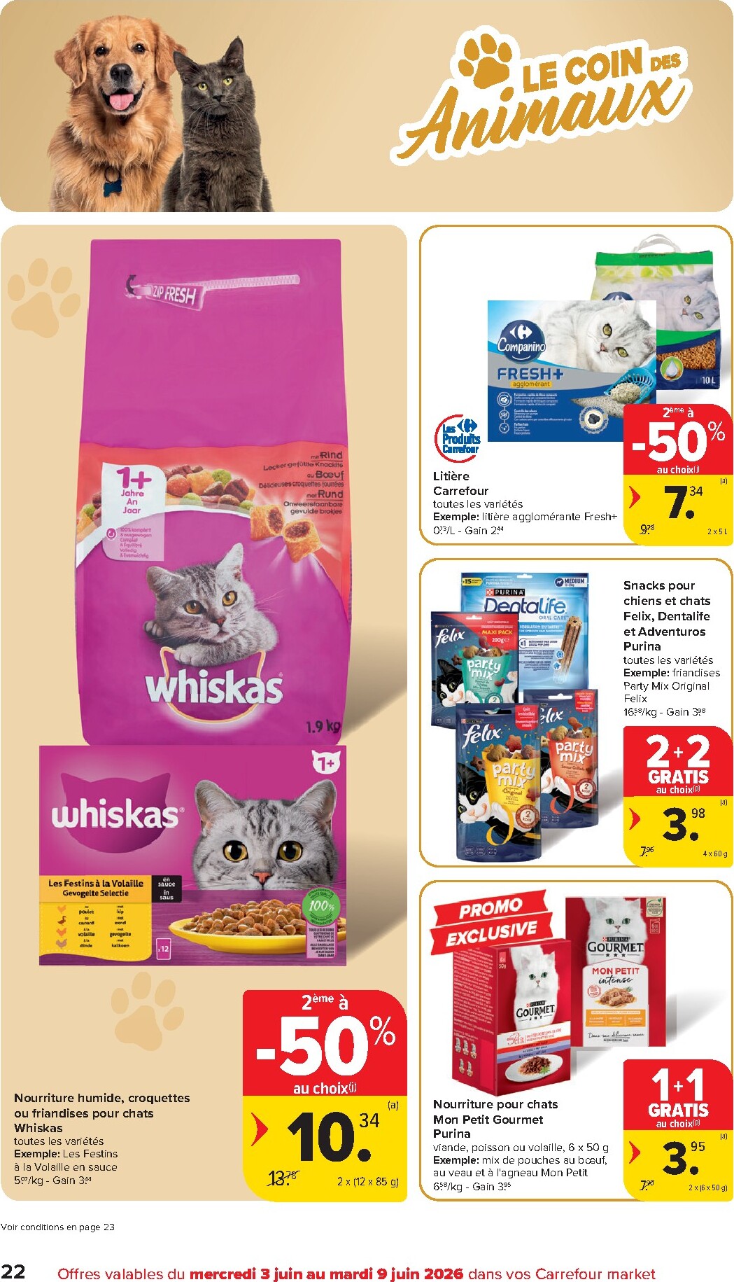 carrefour - Carrefour Market folder voor volgende week van woensdag 03/06/2026 tot dinsdag 09/06/2026 - page: 22
