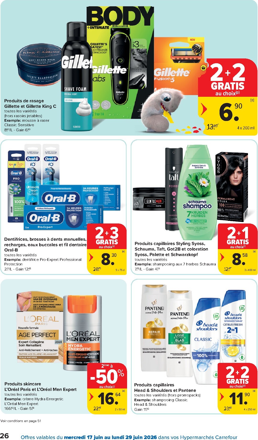 carrefour - Carrefour Hypermarchés folder voor volgende week van woensdag 17/06/2026 tot maandag 29/06/2026 - page: 26