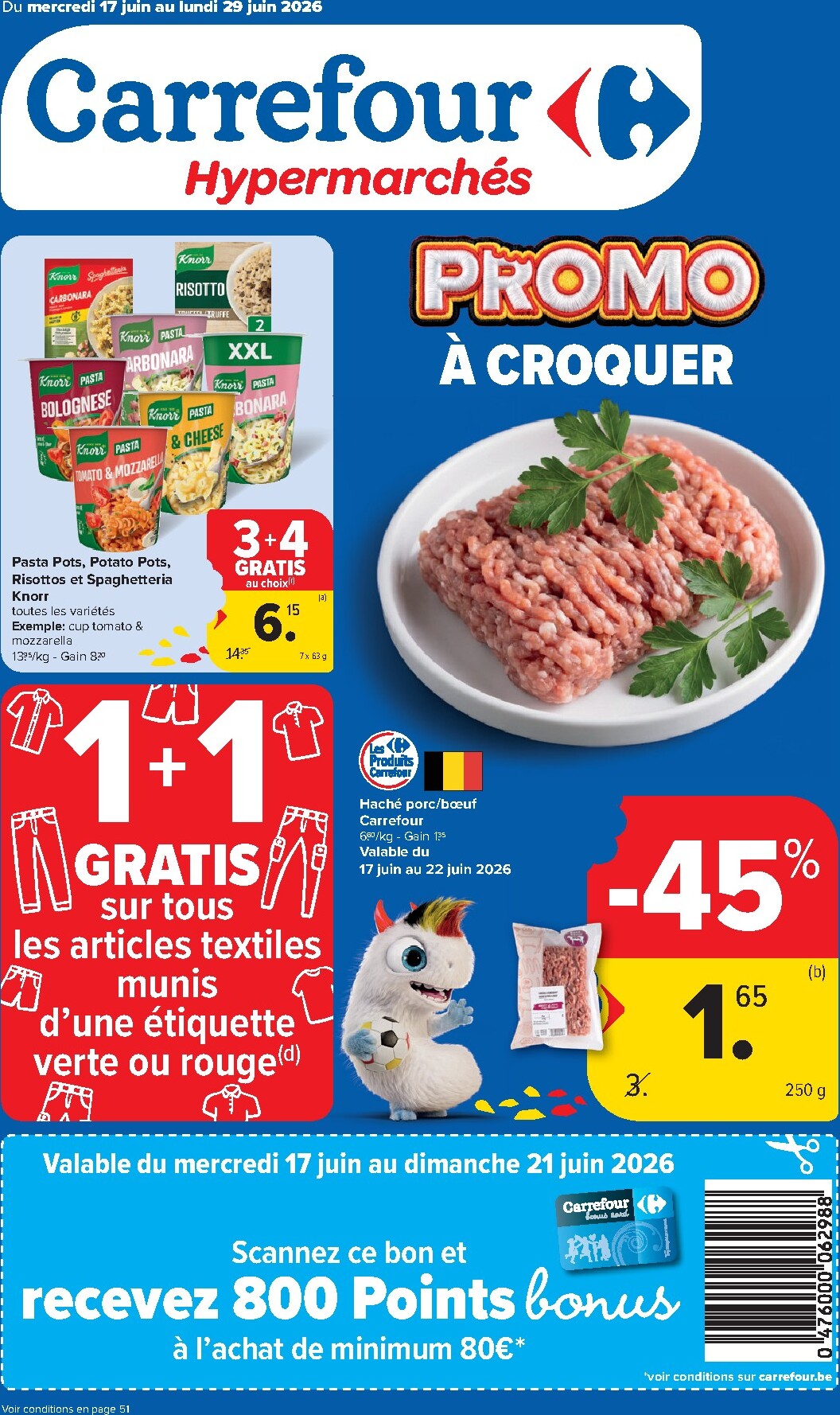 carrefour - Carrefour Hypermarchés folder voor volgende week van woensdag 17/06/2026 tot maandag 29/06/2026