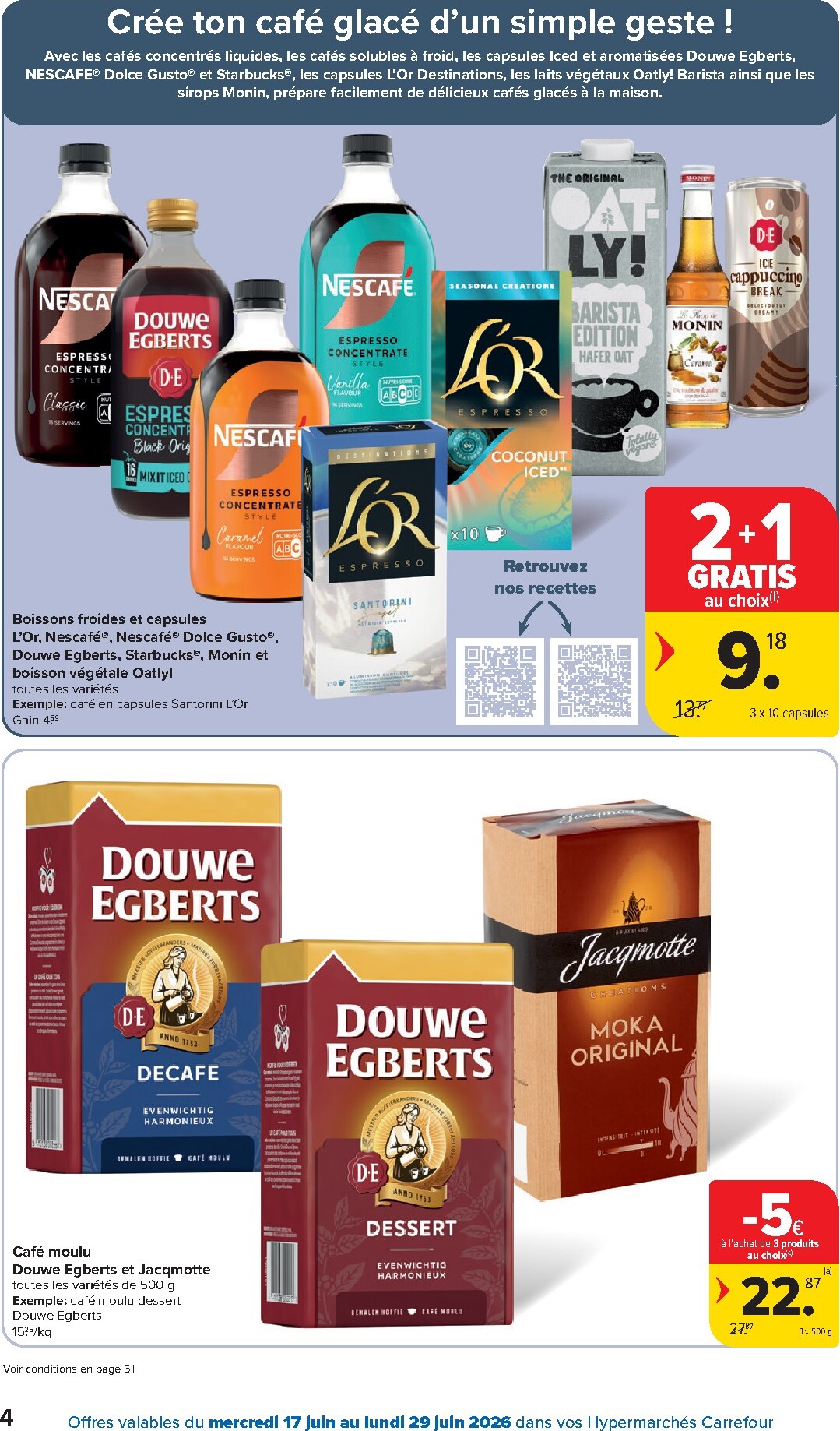 carrefour - Carrefour Hypermarchés folder voor volgende week van woensdag 17/06/2026 tot maandag 29/06/2026 - page: 4