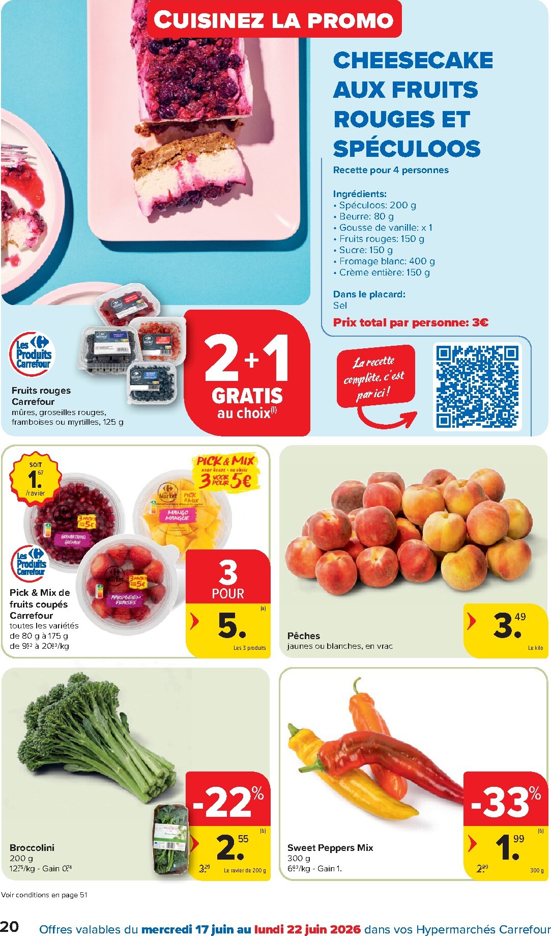 carrefour - Carrefour Hypermarchés folder voor volgende week van woensdag 17/06/2026 tot maandag 29/06/2026 - page: 20