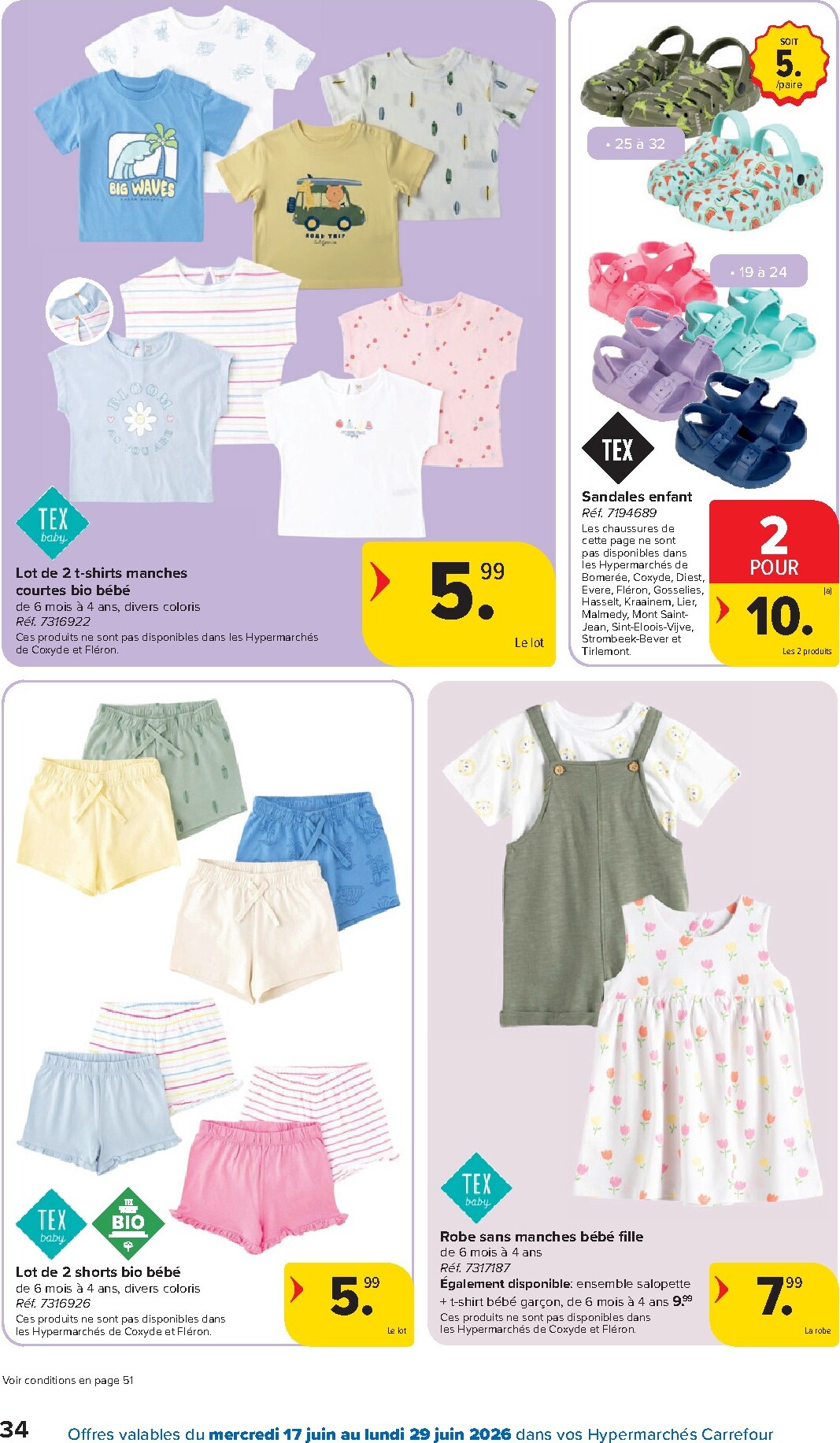 carrefour - Carrefour Hypermarchés folder voor volgende week van woensdag 17/06/2026 tot maandag 29/06/2026 - page: 34