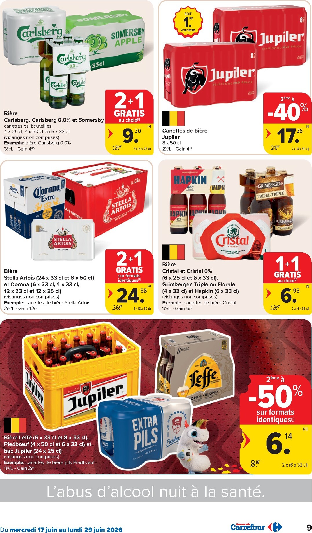 carrefour - Carrefour Hypermarchés folder voor volgende week van woensdag 17/06/2026 tot maandag 29/06/2026 - page: 9