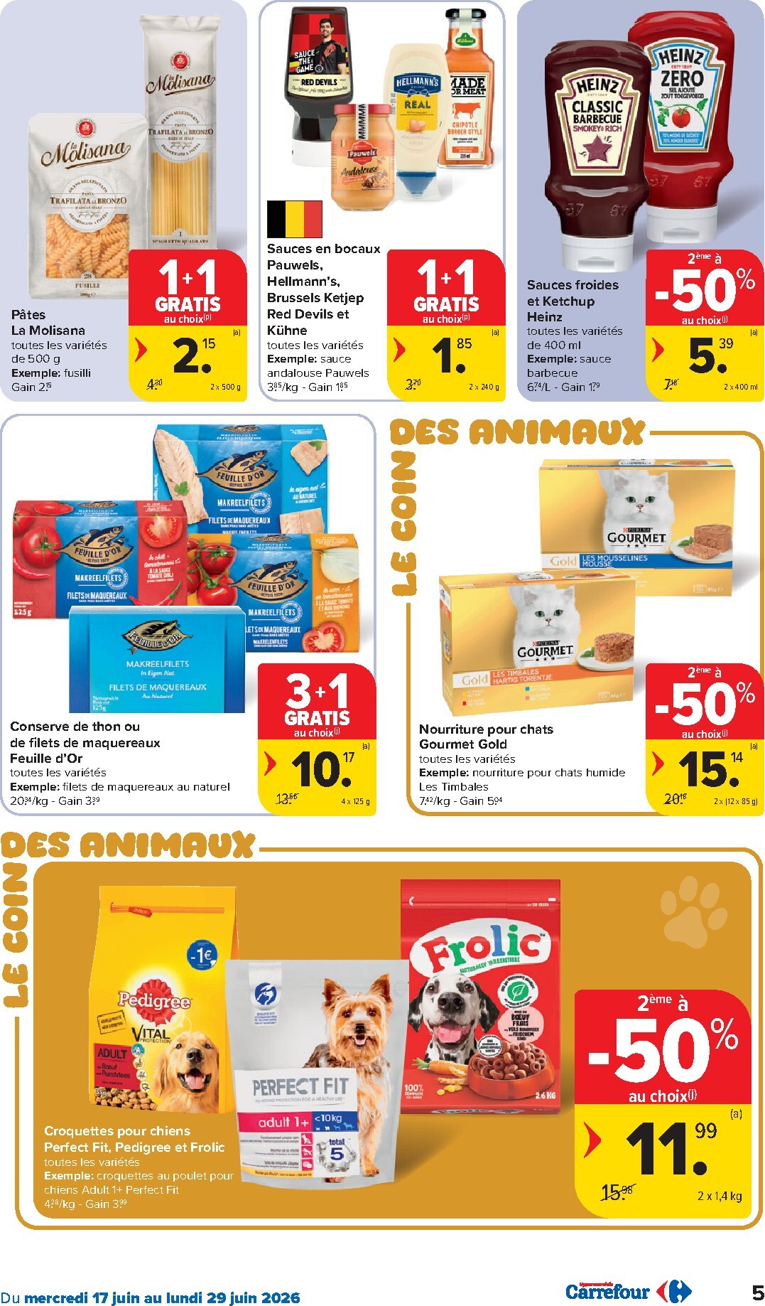 carrefour - Carrefour Hypermarchés folder voor volgende week van woensdag 17/06/2026 tot maandag 29/06/2026 - page: 5