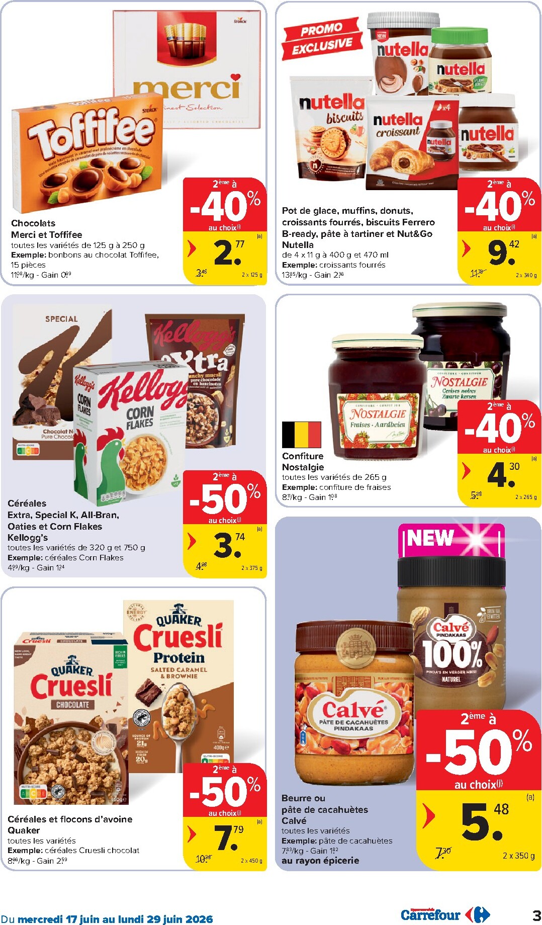 carrefour - Carrefour Hypermarchés folder voor volgende week van woensdag 17/06/2026 tot maandag 29/06/2026 - page: 3