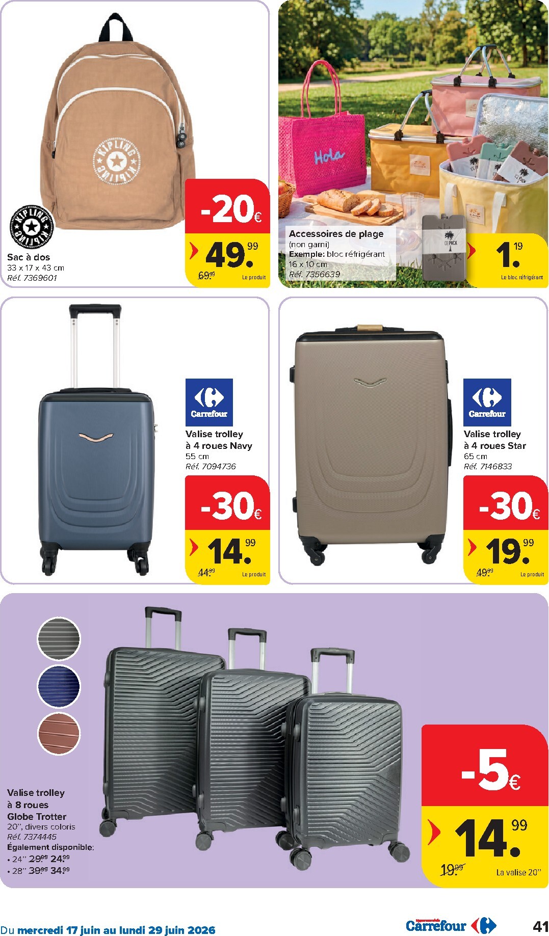 carrefour - Carrefour Hypermarchés folder voor volgende week van woensdag 17/06/2026 tot maandag 29/06/2026 - page: 41