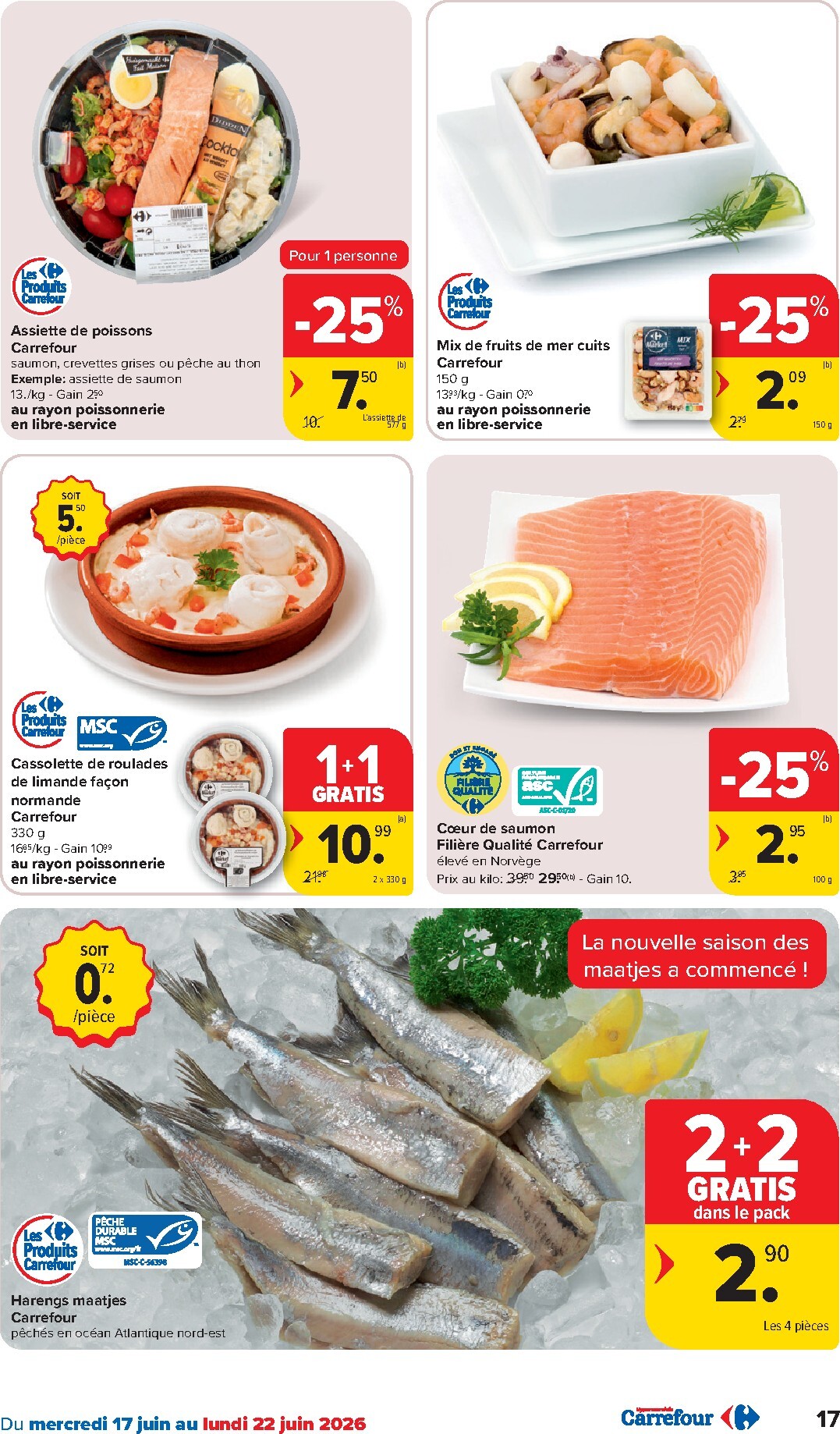 carrefour - Carrefour Hypermarchés folder voor volgende week van woensdag 17/06/2026 tot maandag 29/06/2026 - page: 17