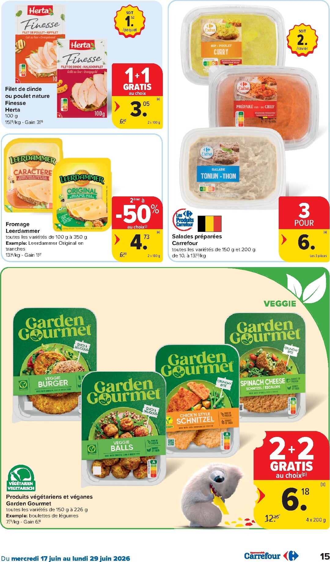 carrefour - Carrefour Hypermarchés folder voor volgende week van woensdag 17/06/2026 tot maandag 29/06/2026 - page: 15