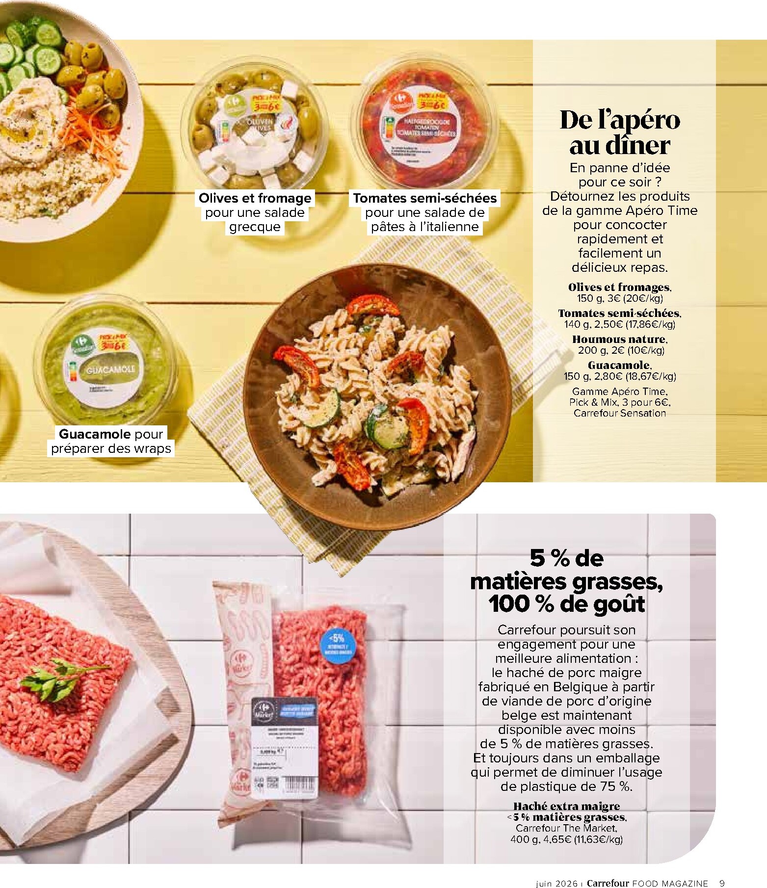 carrefour - Huidige Carrefour - Food Magazine folder geldig van donderdag 11/06/2026 tot woensdag 15/07/2026 - page: 9