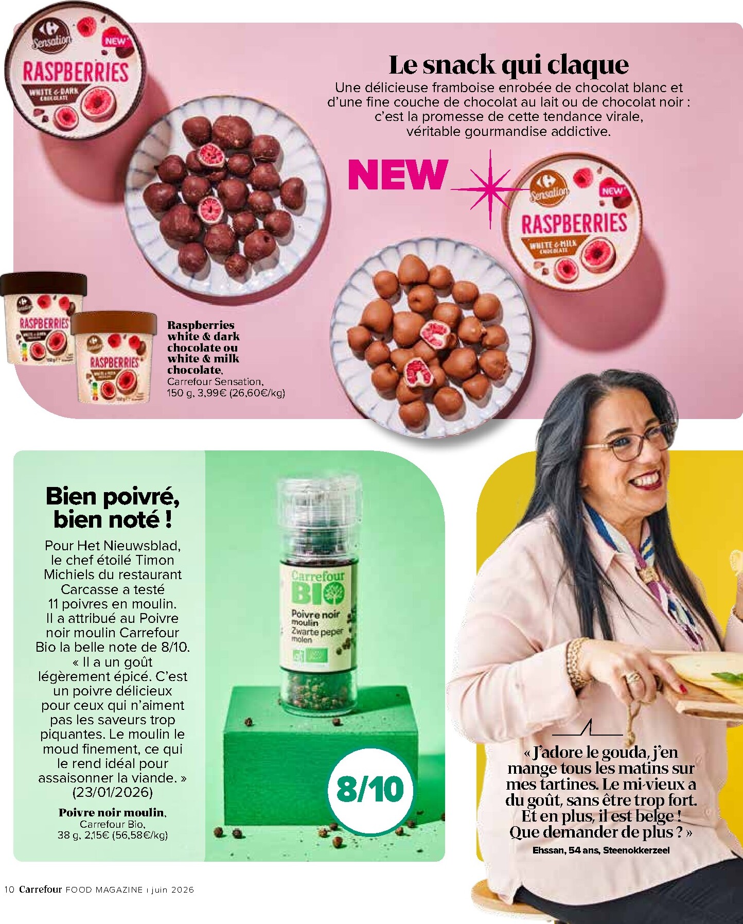 carrefour - Huidige Carrefour - Food Magazine folder geldig van donderdag 11/06/2026 tot woensdag 15/07/2026 - page: 10
