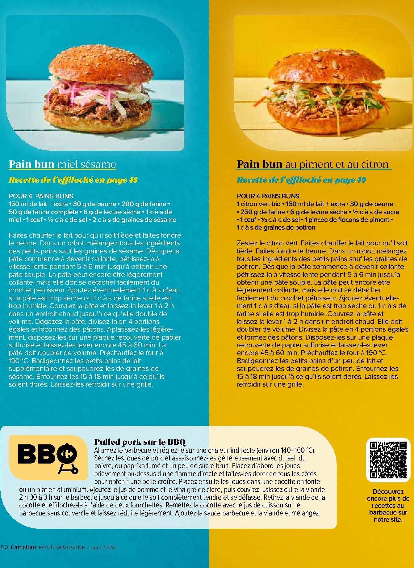 carrefour - Huidige Carrefour - Food Magazine folder geldig van donderdag 11/06/2026 tot woensdag 15/07/2026 - page: 50