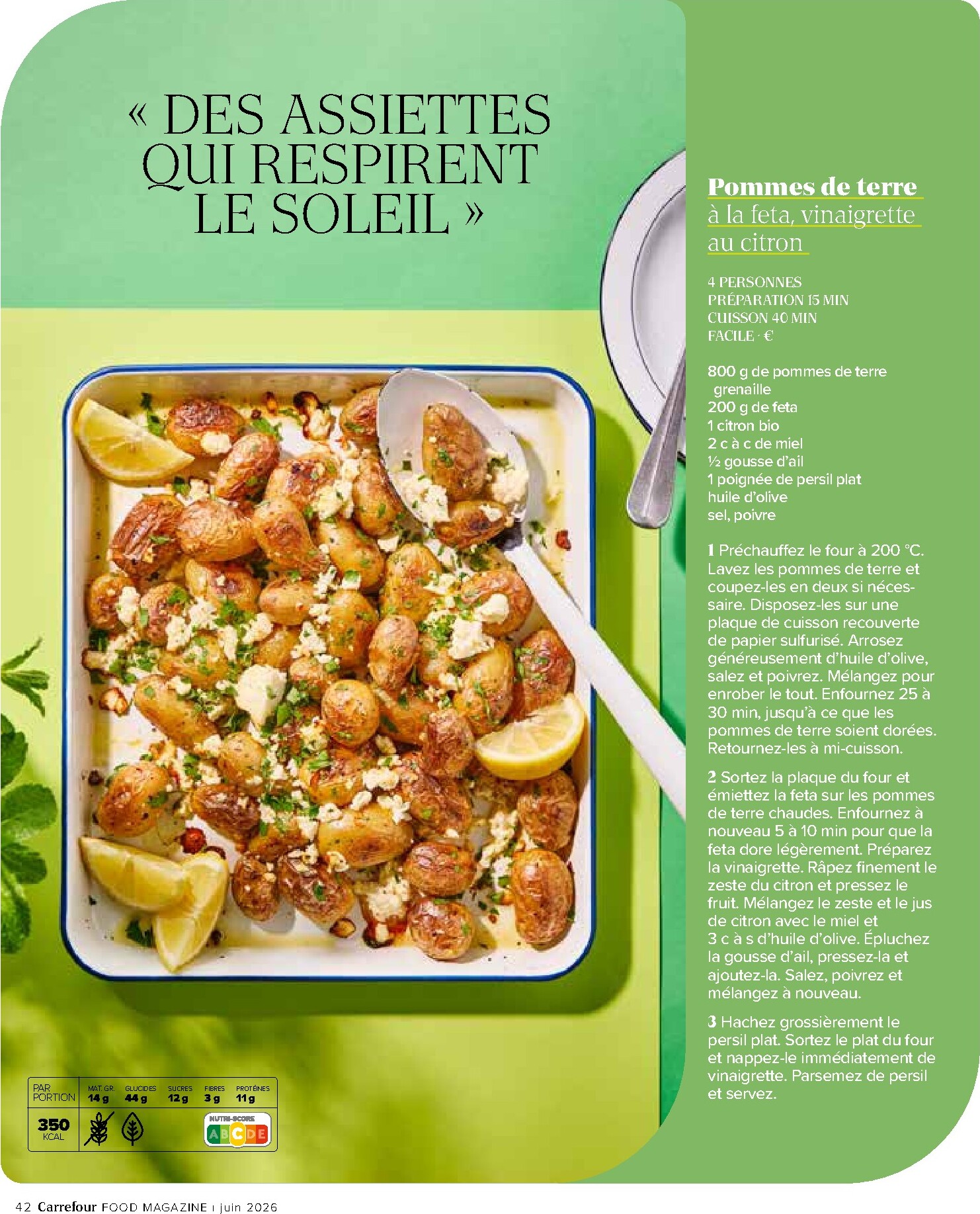 carrefour - Huidige Carrefour - Food Magazine folder geldig van donderdag 11/06/2026 tot woensdag 15/07/2026 - page: 42