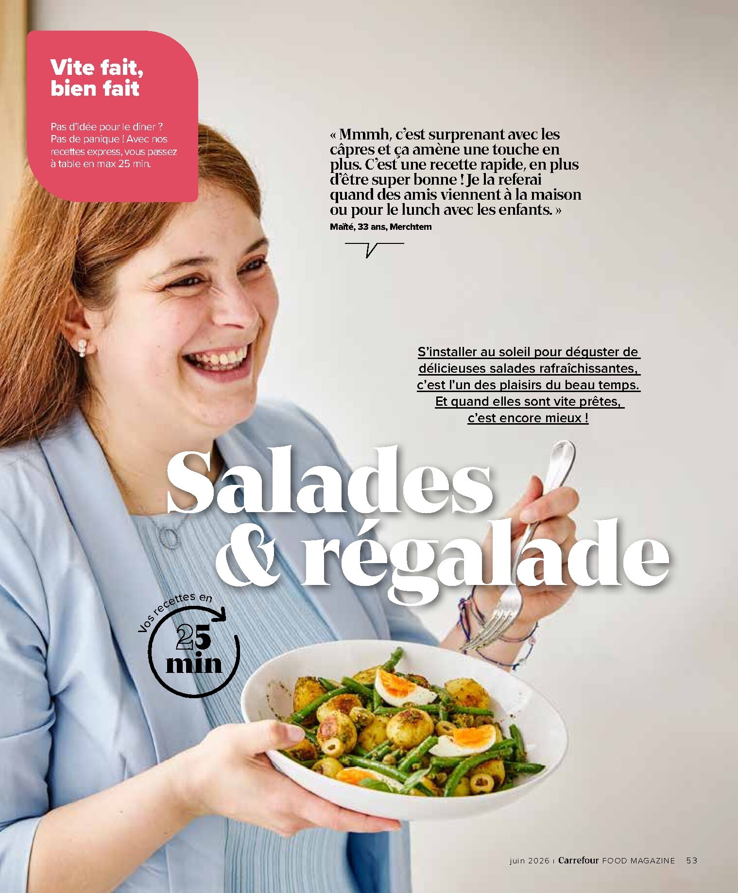 carrefour - Huidige Carrefour - Food Magazine folder geldig van donderdag 11/06/2026 tot woensdag 15/07/2026 - page: 53