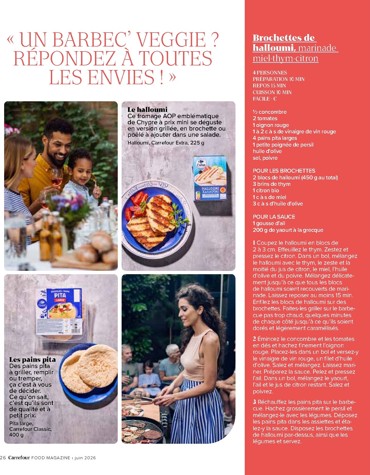 carrefour - Huidige Carrefour - Food Magazine folder geldig van donderdag 11/06/2026 tot woensdag 15/07/2026 - page: 26