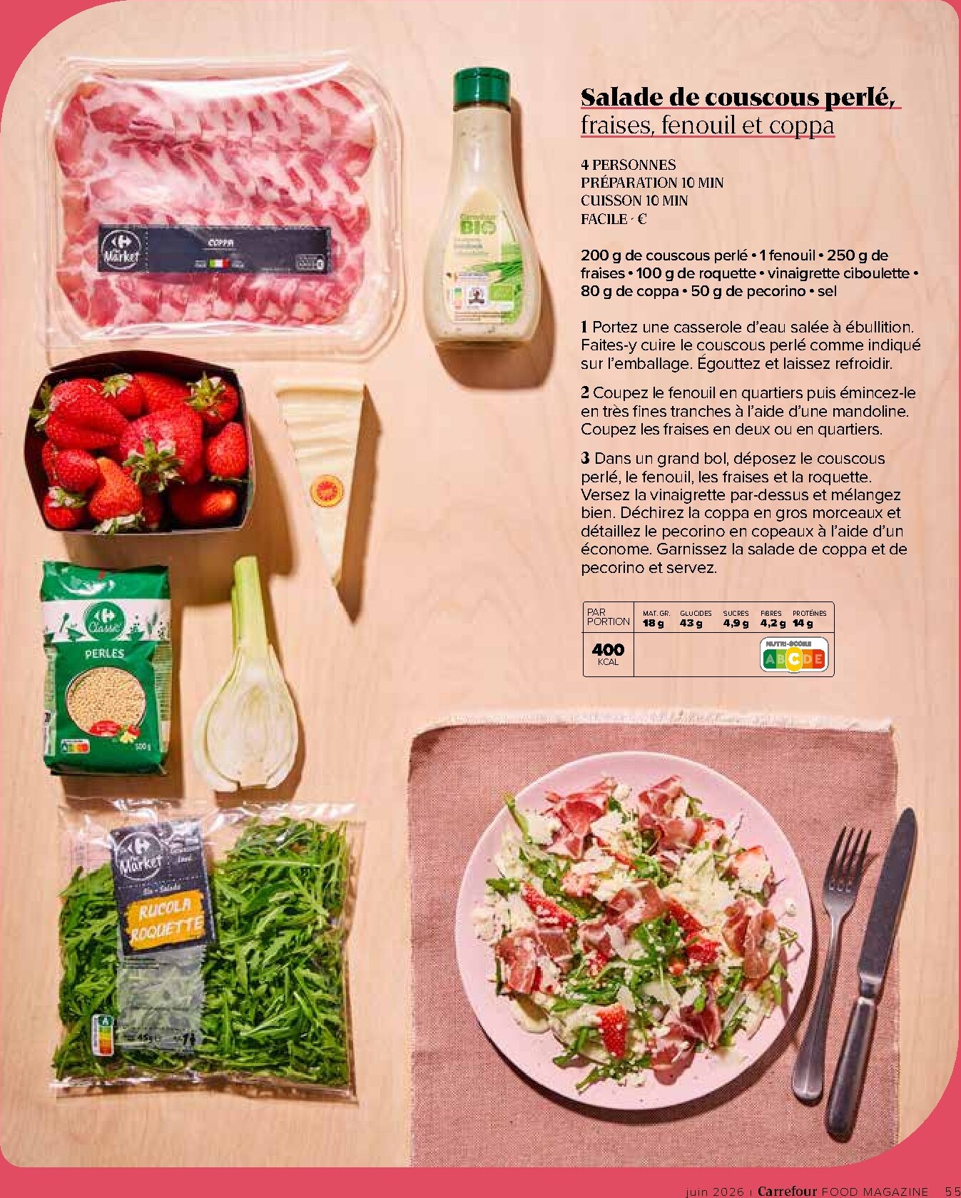 carrefour - Huidige Carrefour - Food Magazine folder geldig van donderdag 11/06/2026 tot woensdag 15/07/2026 - page: 55