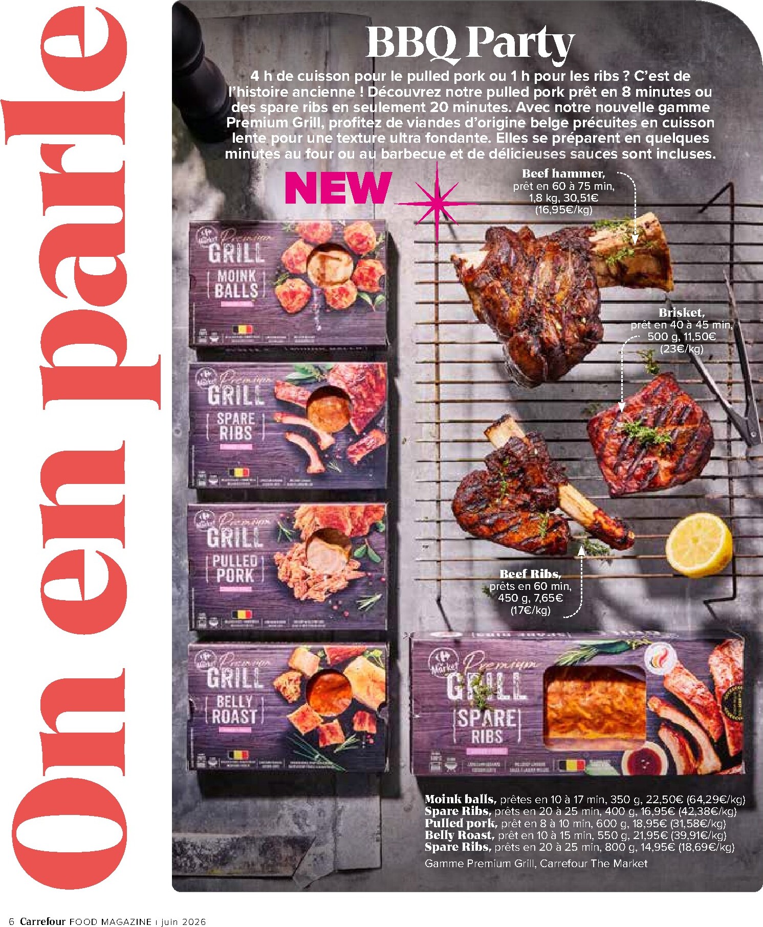 carrefour - Huidige Carrefour - Food Magazine folder geldig van donderdag 11/06/2026 tot woensdag 15/07/2026 - page: 6