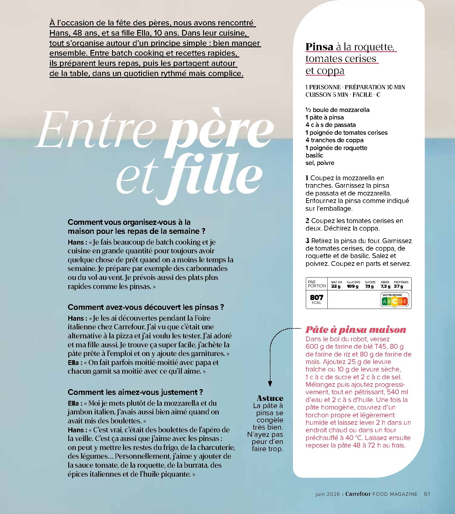carrefour - Huidige Carrefour - Food Magazine folder geldig van donderdag 11/06/2026 tot woensdag 15/07/2026 - page: 61