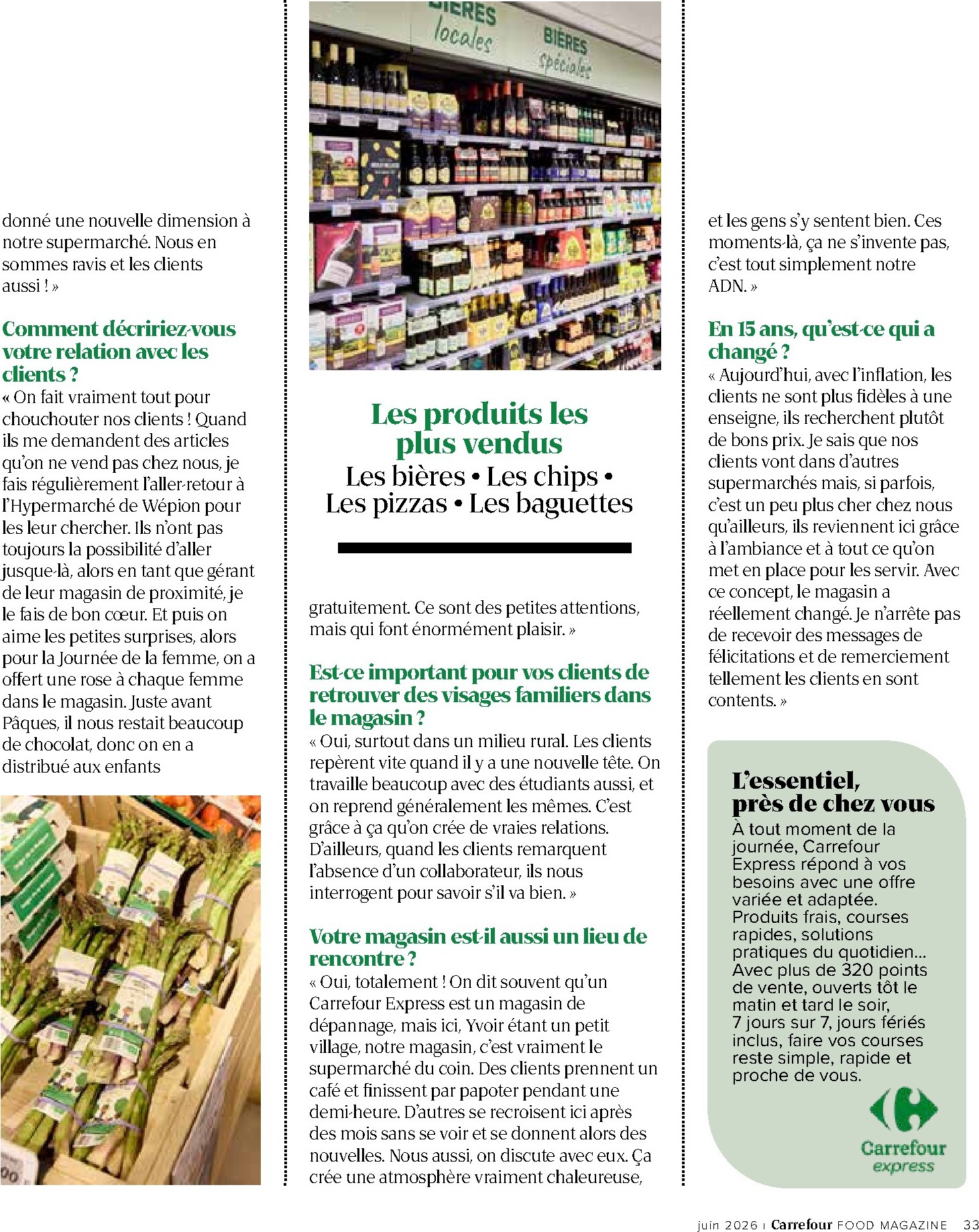 carrefour - Huidige Carrefour - Food Magazine folder geldig van donderdag 11/06/2026 tot woensdag 15/07/2026 - page: 33