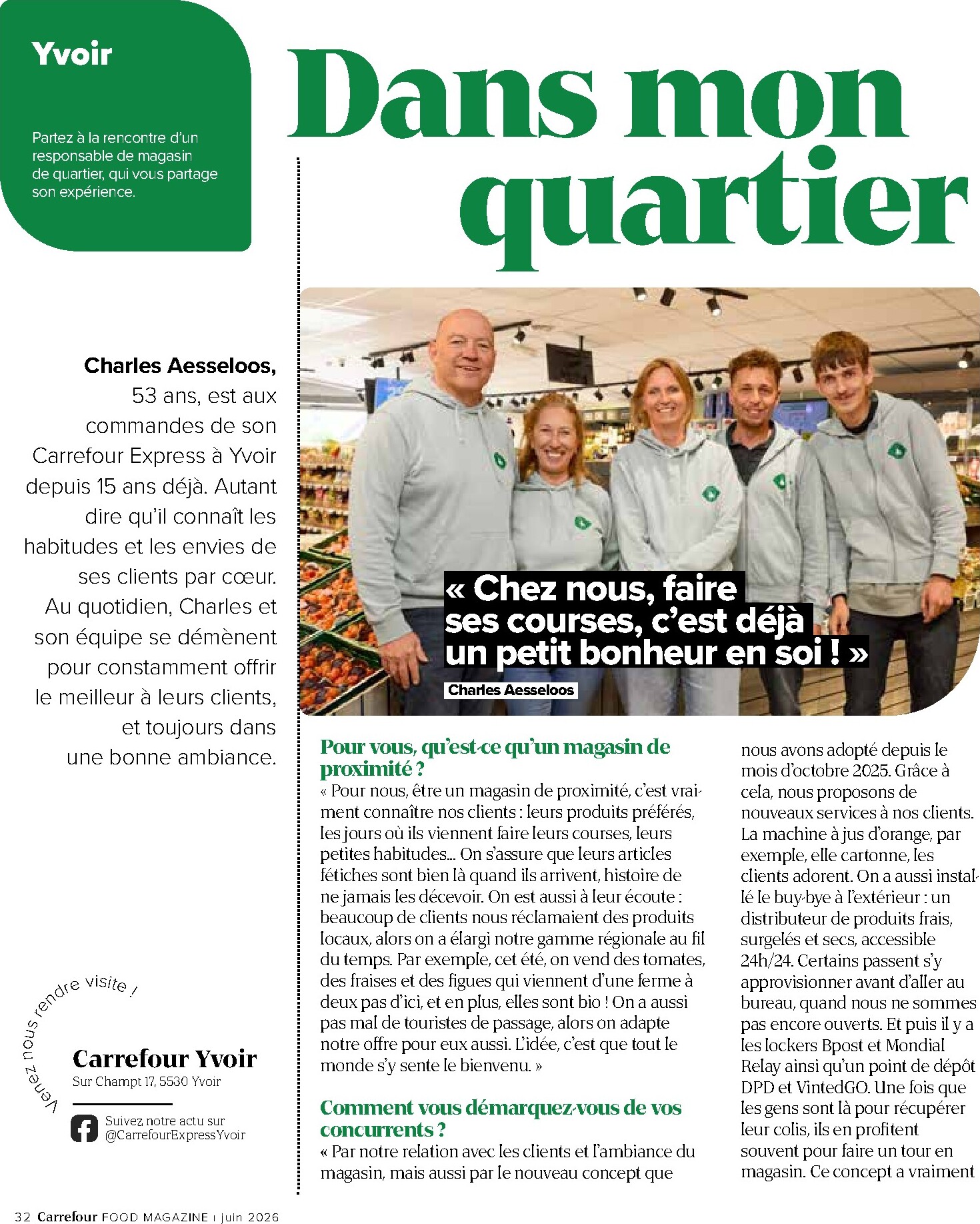 carrefour - Huidige Carrefour - Food Magazine folder geldig van donderdag 11/06/2026 tot woensdag 15/07/2026 - page: 32