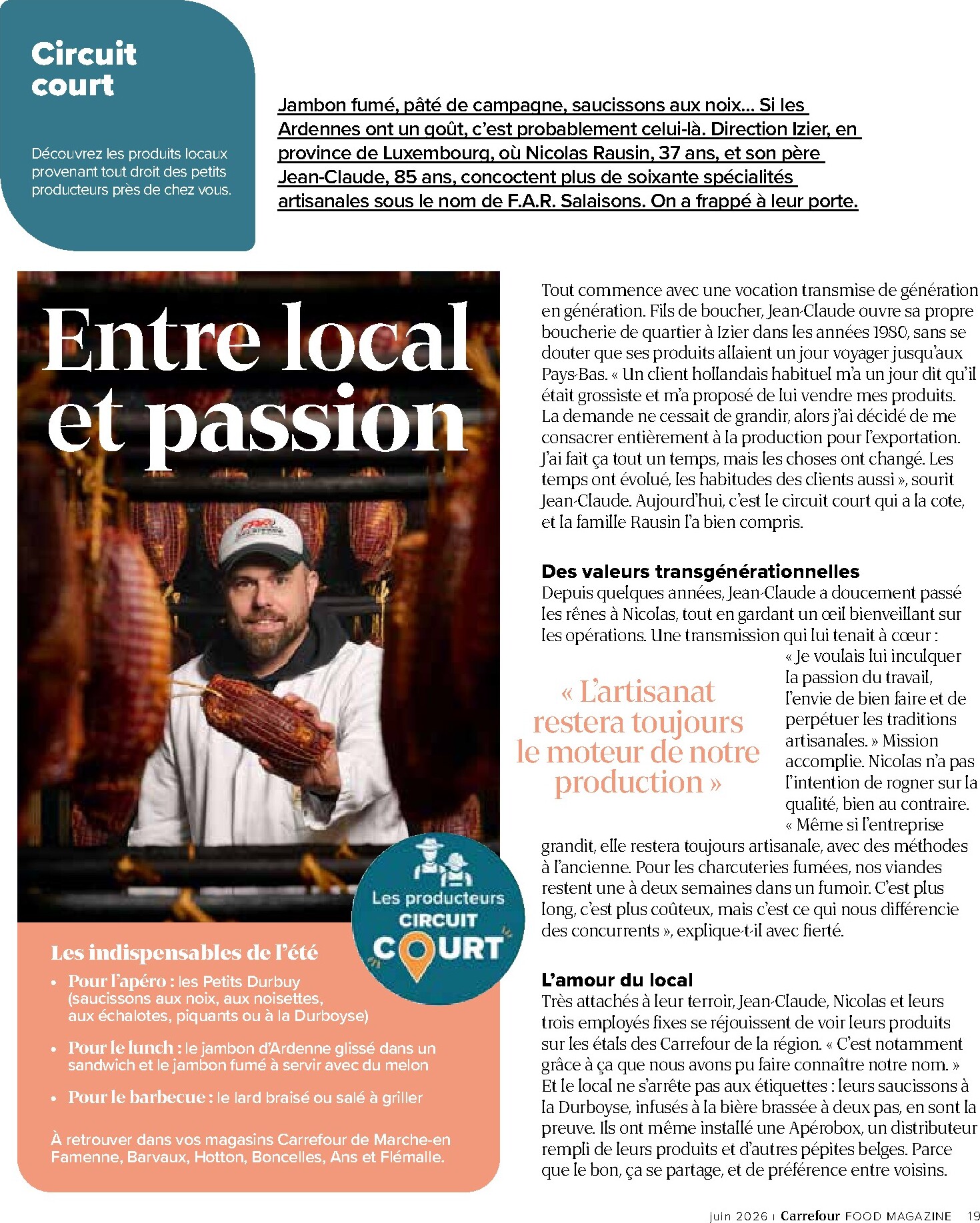 carrefour - Huidige Carrefour - Food Magazine folder geldig van donderdag 11/06/2026 tot woensdag 15/07/2026 - page: 19
