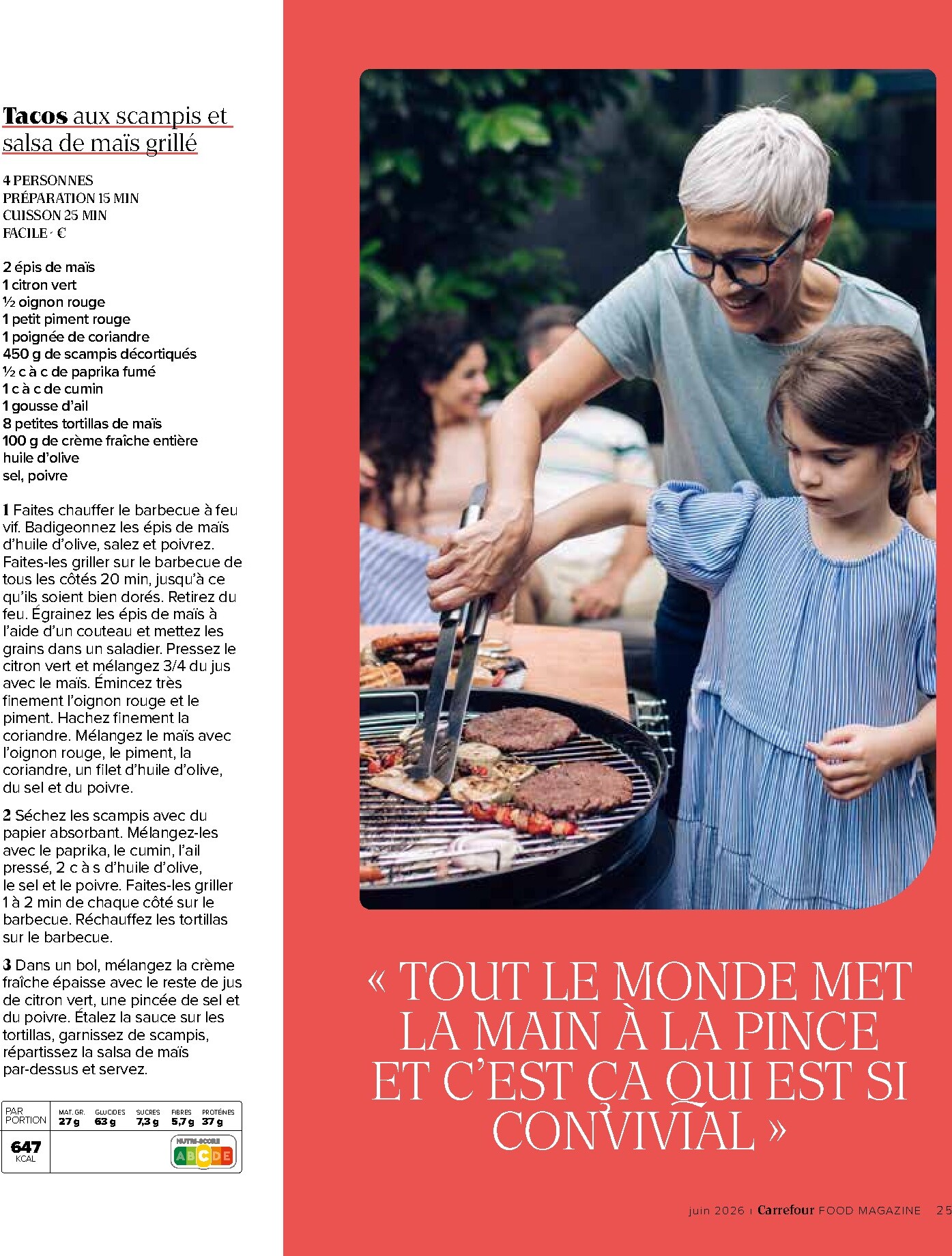 carrefour - Huidige Carrefour - Food Magazine folder geldig van donderdag 11/06/2026 tot woensdag 15/07/2026 - page: 25