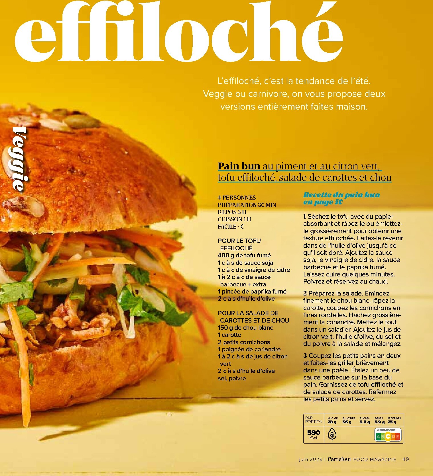 carrefour - Huidige Carrefour - Food Magazine folder geldig van donderdag 11/06/2026 tot woensdag 15/07/2026 - page: 49