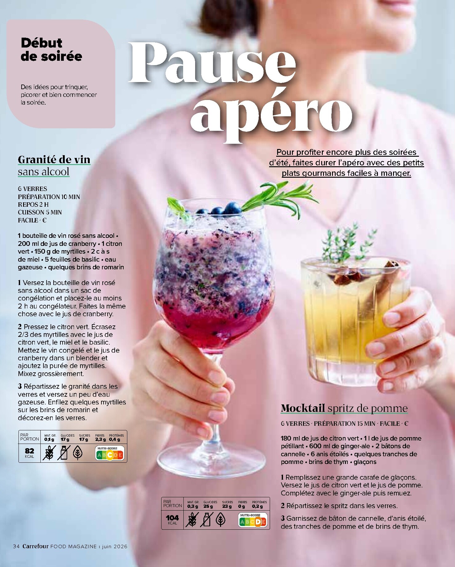 carrefour - Huidige Carrefour - Food Magazine folder geldig van donderdag 11/06/2026 tot woensdag 15/07/2026 - page: 34