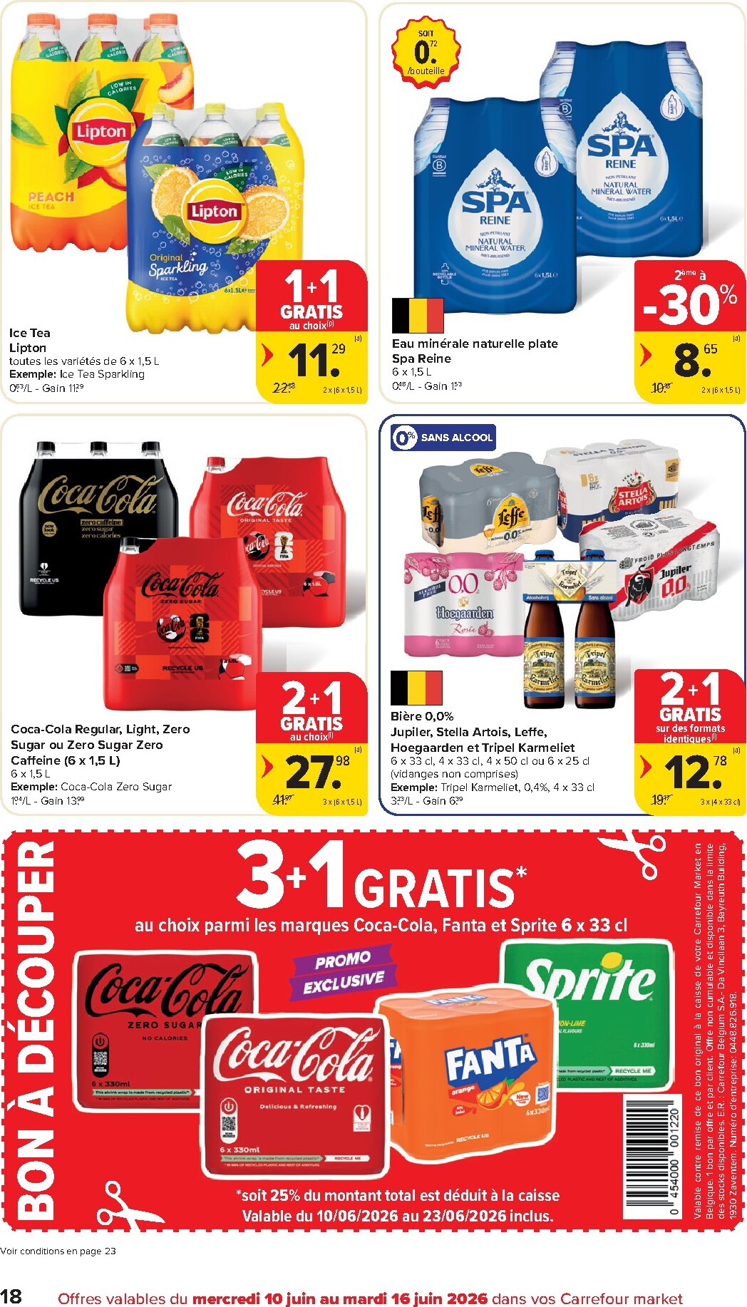 carrefour - Huidige Carrefour Market folder geldig van woensdag 10/06/2026 tot dinsdag 16/06/2026 - page: 18