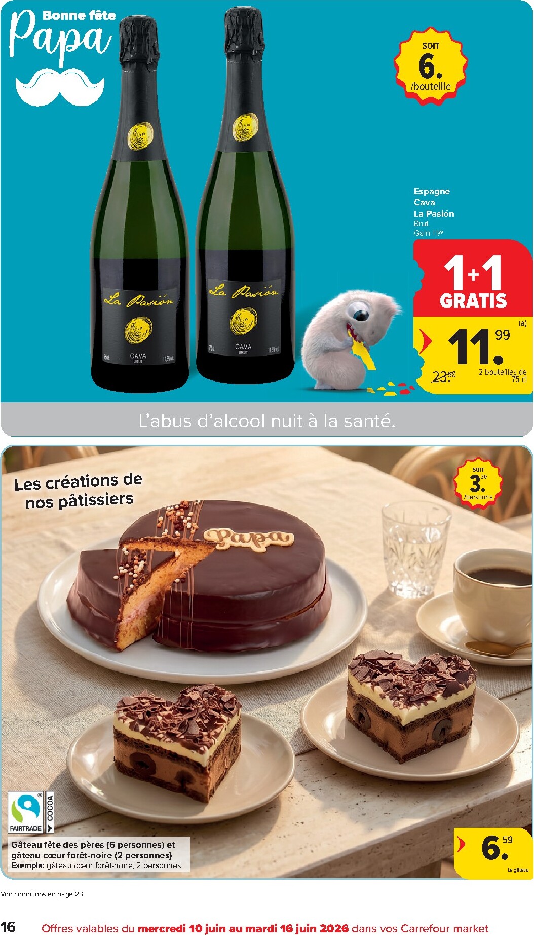 carrefour - Huidige Carrefour Market folder geldig van woensdag 10/06/2026 tot dinsdag 16/06/2026 - page: 16