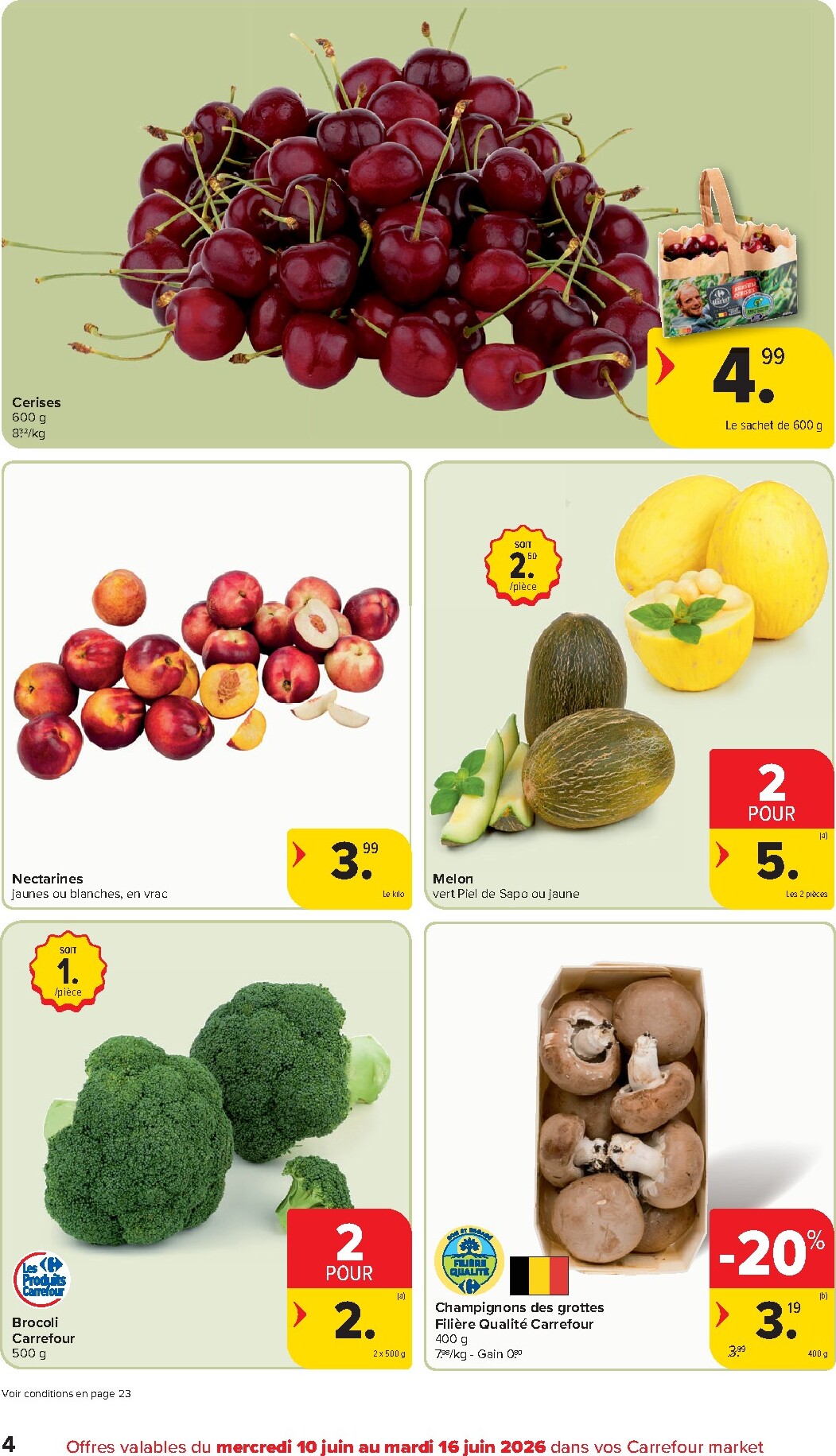 carrefour - Huidige Carrefour Market folder geldig van woensdag 10/06/2026 tot dinsdag 16/06/2026 - page: 4