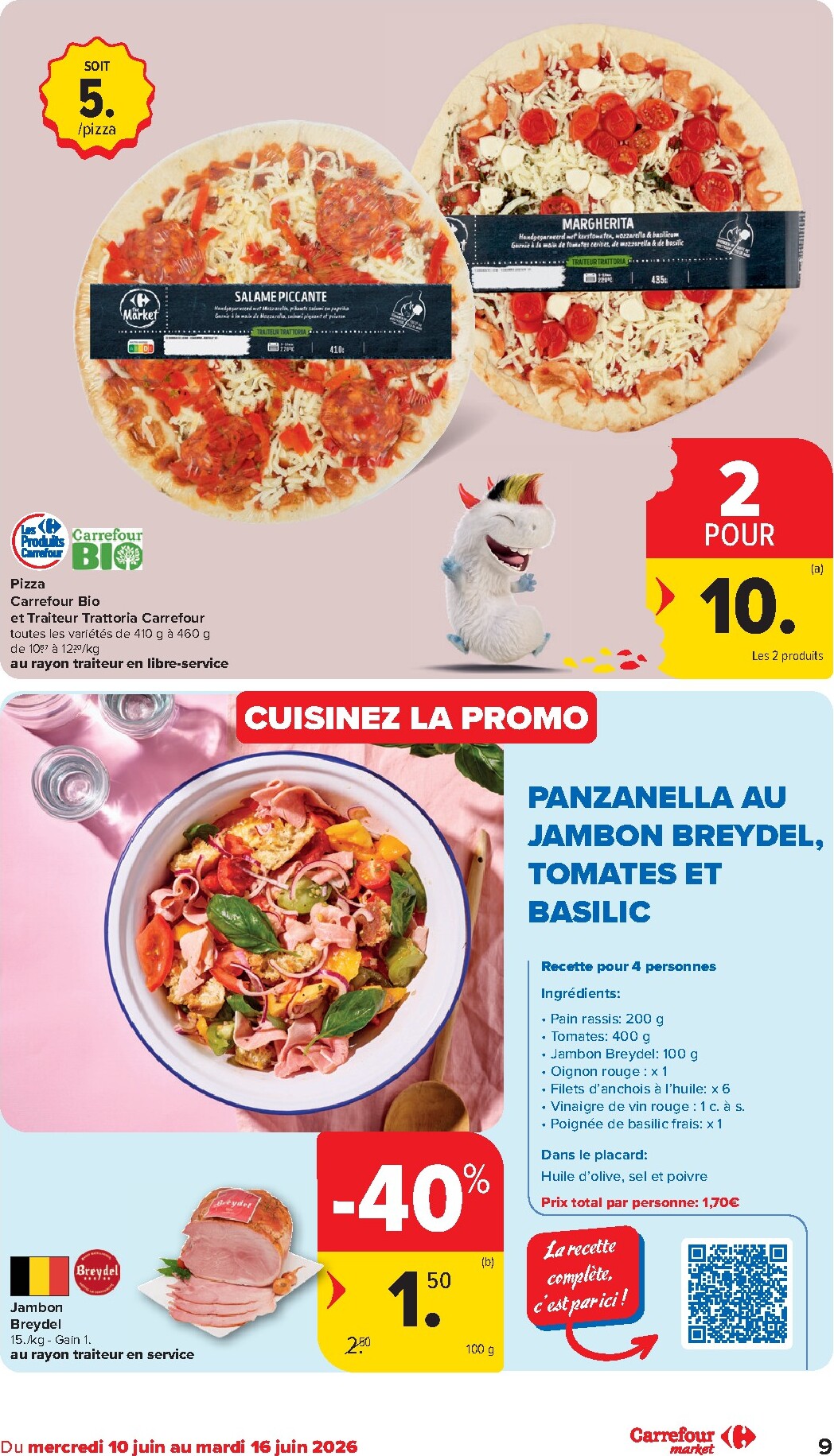 carrefour - Huidige Carrefour Market folder geldig van woensdag 10/06/2026 tot dinsdag 16/06/2026 - page: 9