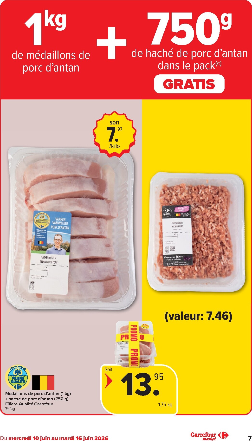 carrefour - Huidige Carrefour Market folder geldig van woensdag 10/06/2026 tot dinsdag 16/06/2026 - page: 7