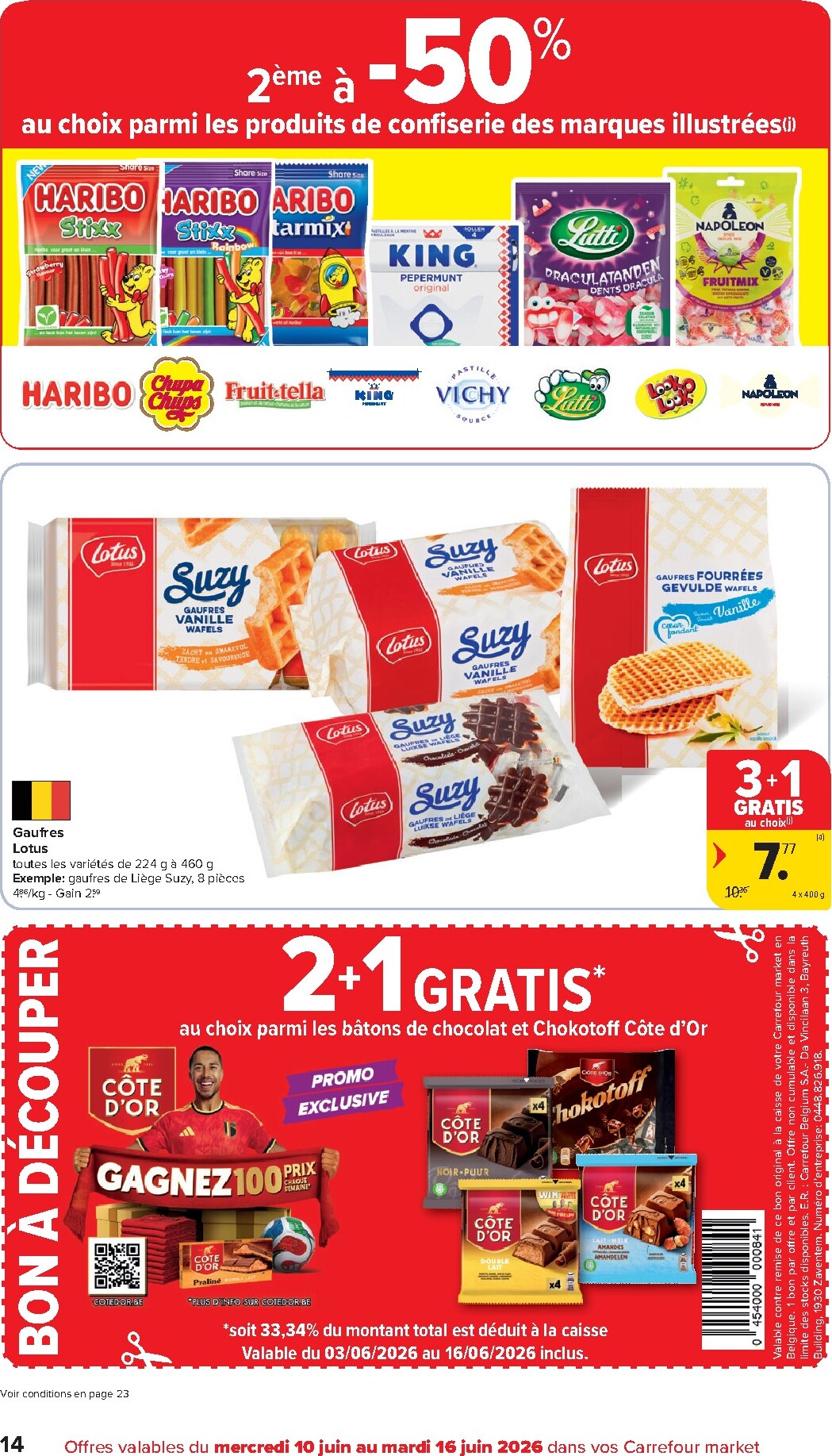 carrefour - Huidige Carrefour Market folder geldig van woensdag 10/06/2026 tot dinsdag 16/06/2026 - page: 14