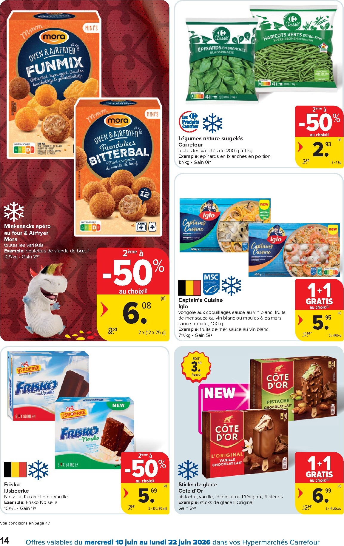 carrefour - Huidige Carrefour Hypermarchés folder geldig van woensdag 10/06/2026 tot maandag 22/06/2026 - page: 14