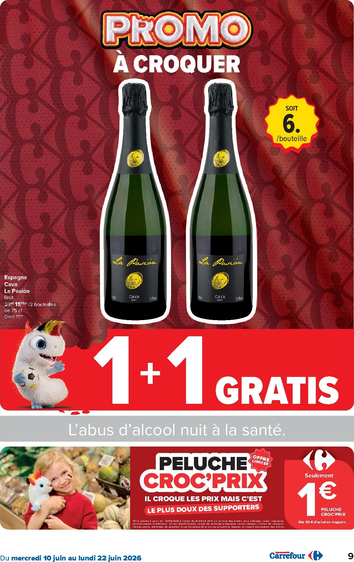 carrefour - Huidige Carrefour Hypermarchés folder geldig van woensdag 10/06/2026 tot maandag 22/06/2026 - page: 9
