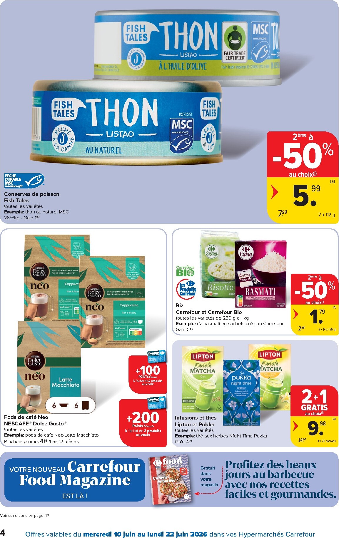 carrefour - Huidige Carrefour Hypermarchés folder geldig van woensdag 10/06/2026 tot maandag 22/06/2026 - page: 4
