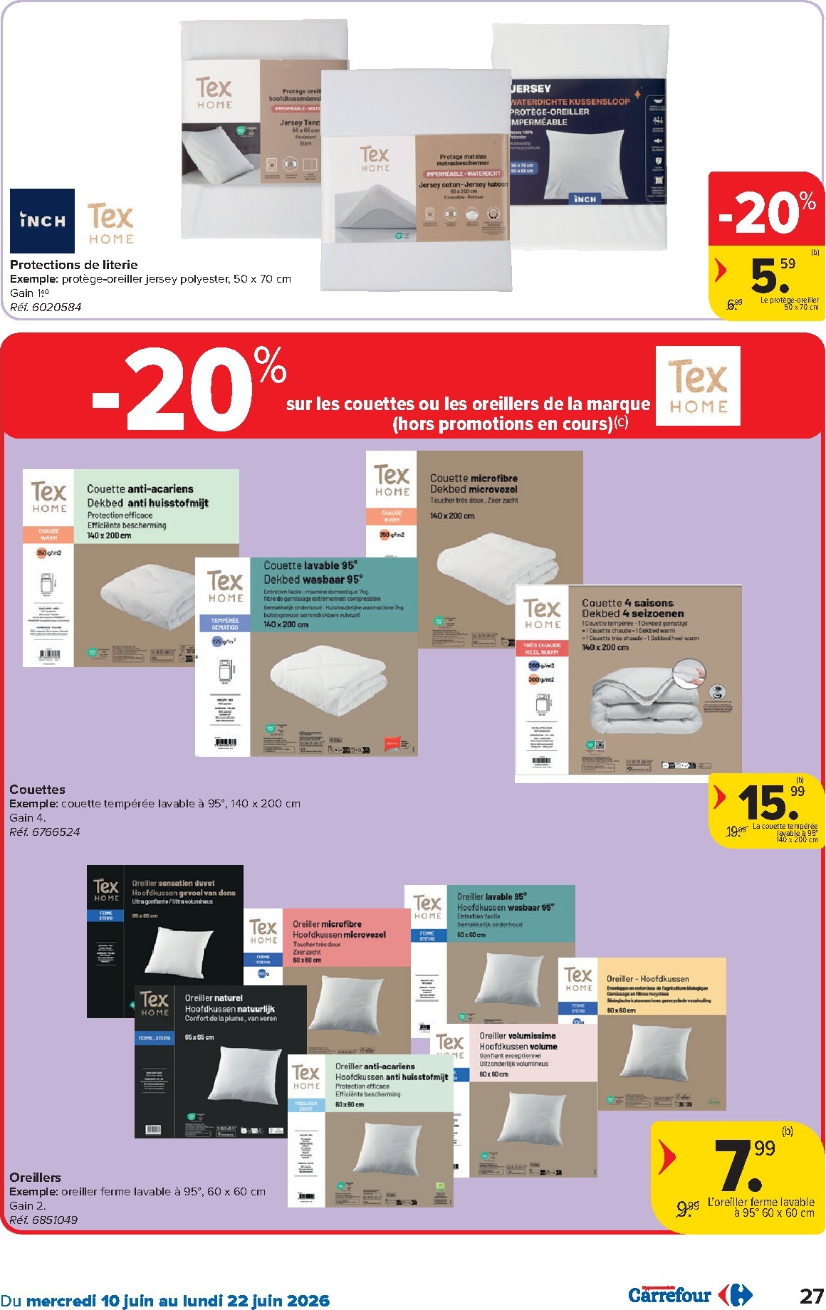 carrefour - Huidige Carrefour Hypermarchés folder geldig van woensdag 10/06/2026 tot maandag 22/06/2026 - page: 27
