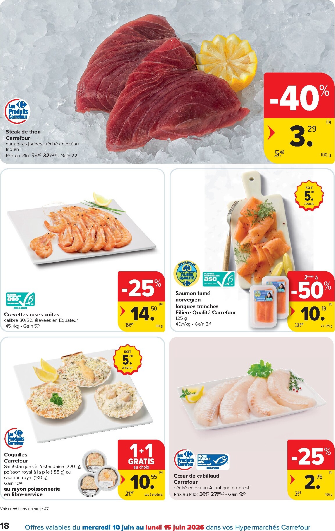 carrefour - Huidige Carrefour Hypermarchés folder geldig van woensdag 10/06/2026 tot maandag 22/06/2026 - page: 18